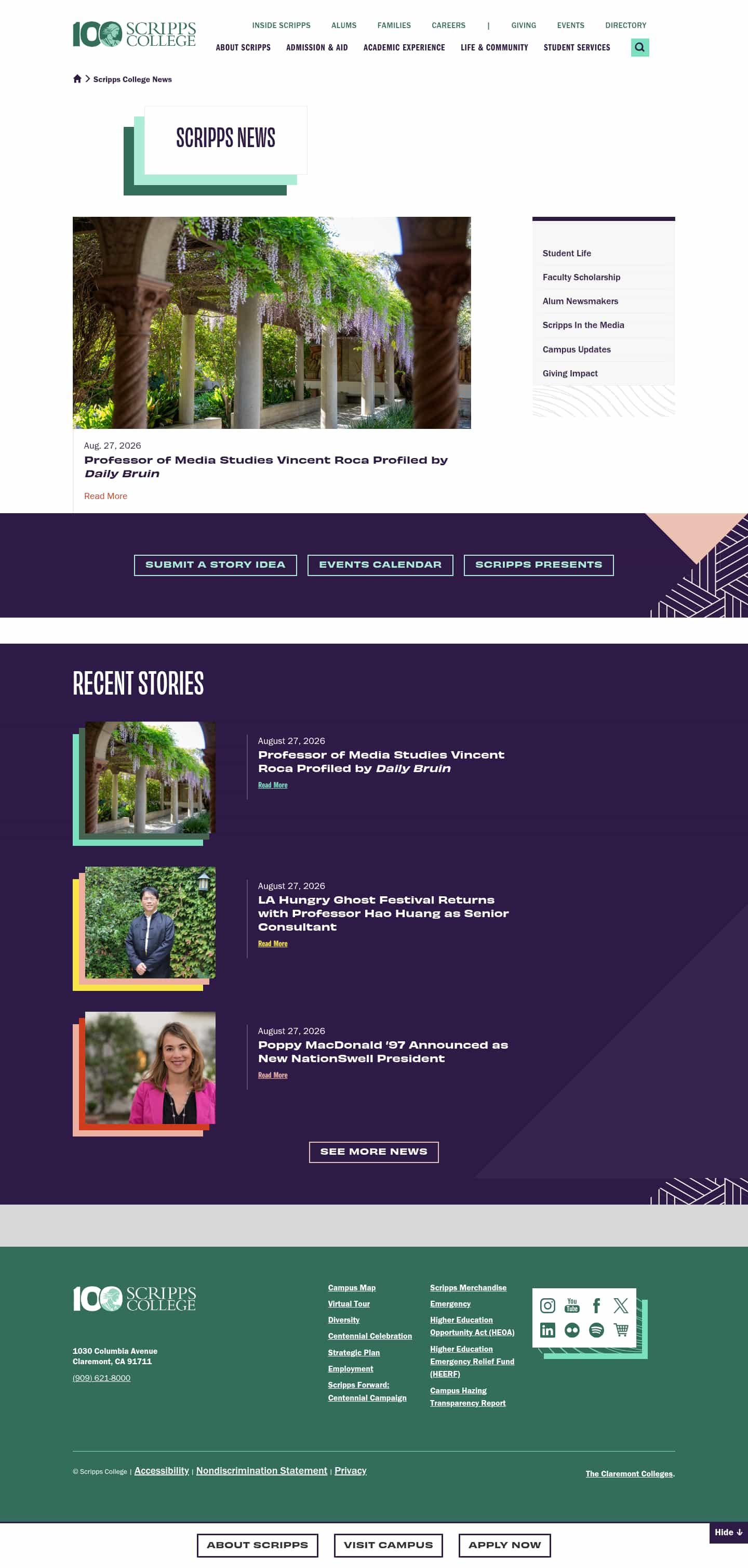 Latest website image capture