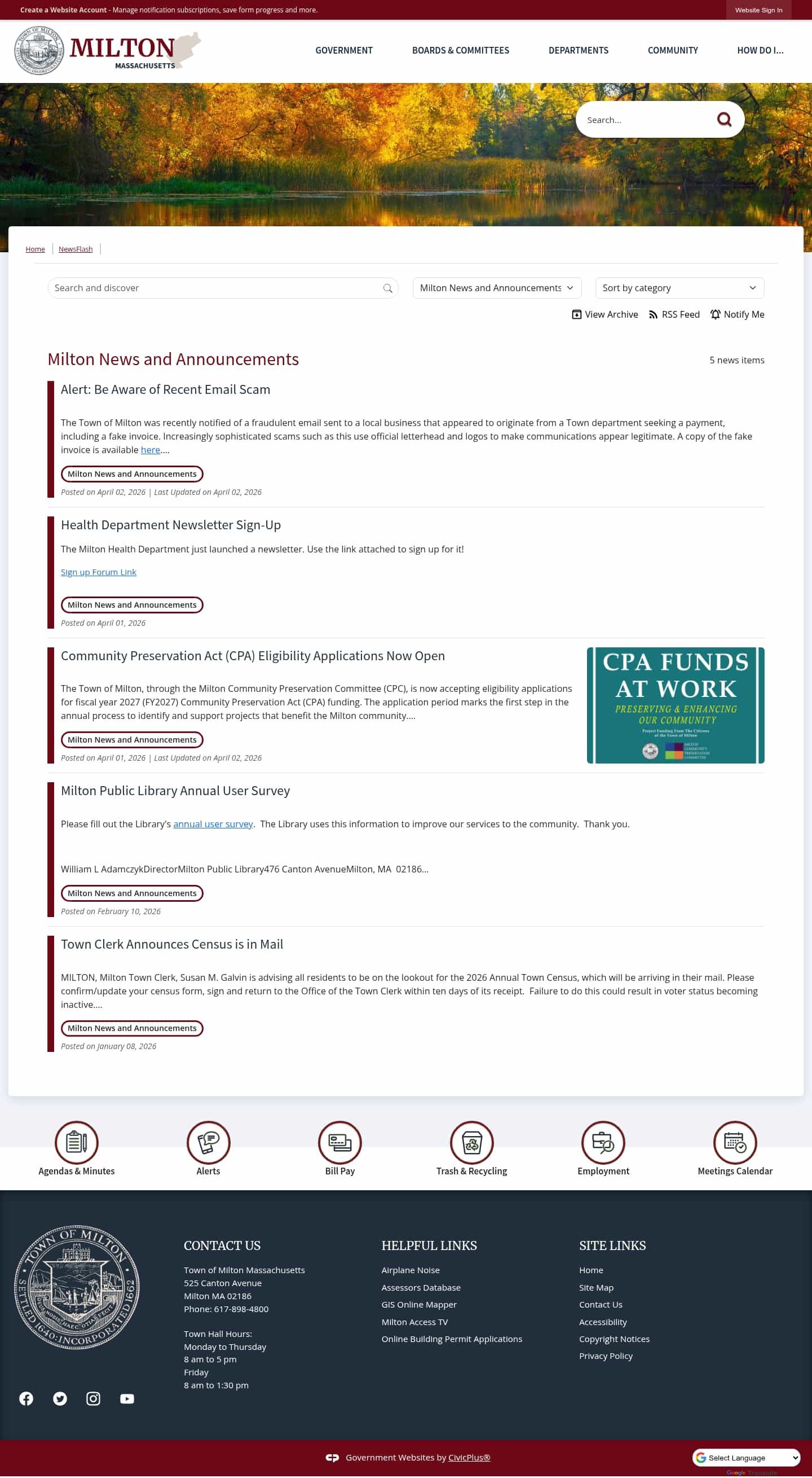 Latest website image capture