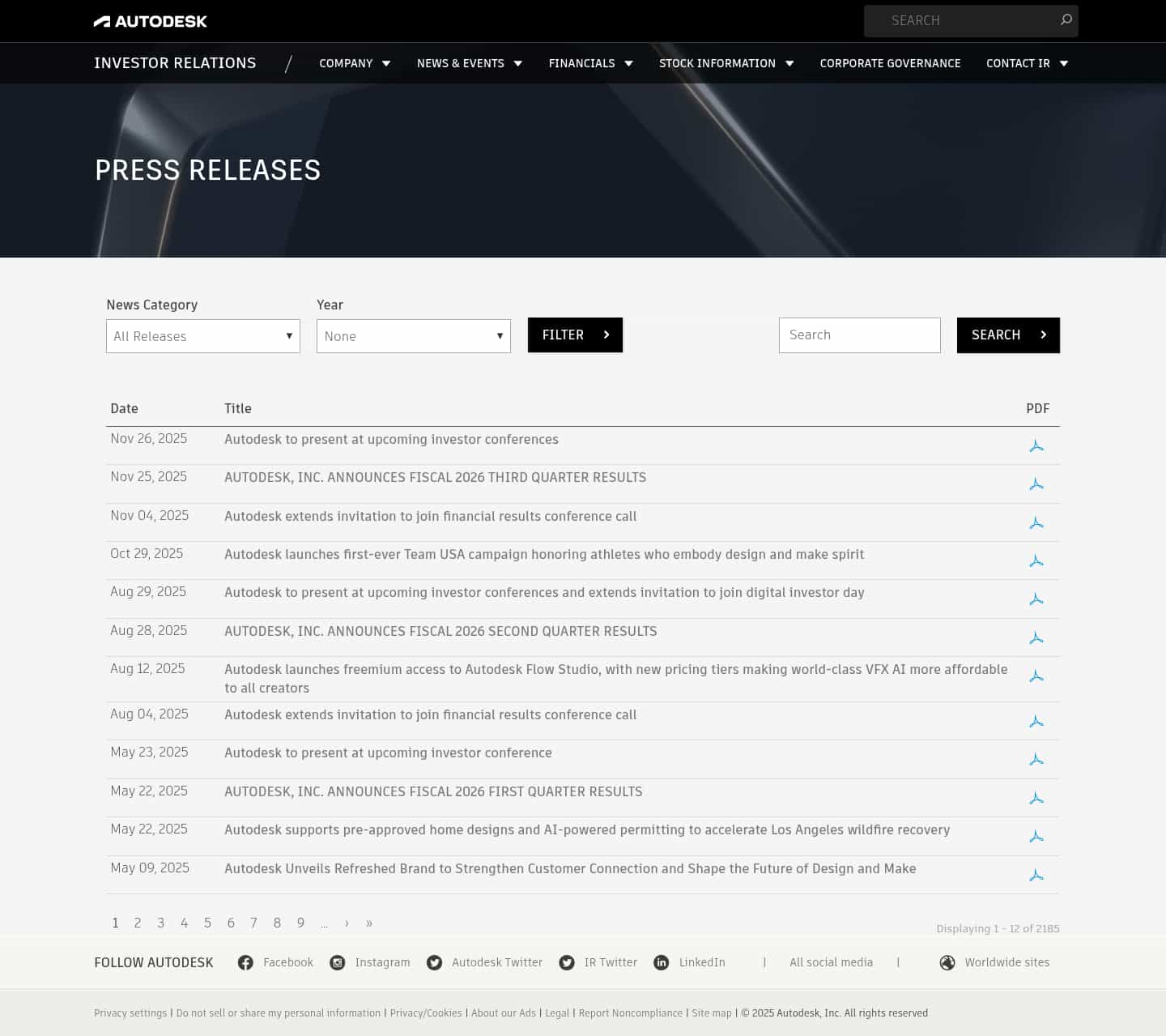 Latest website image capture