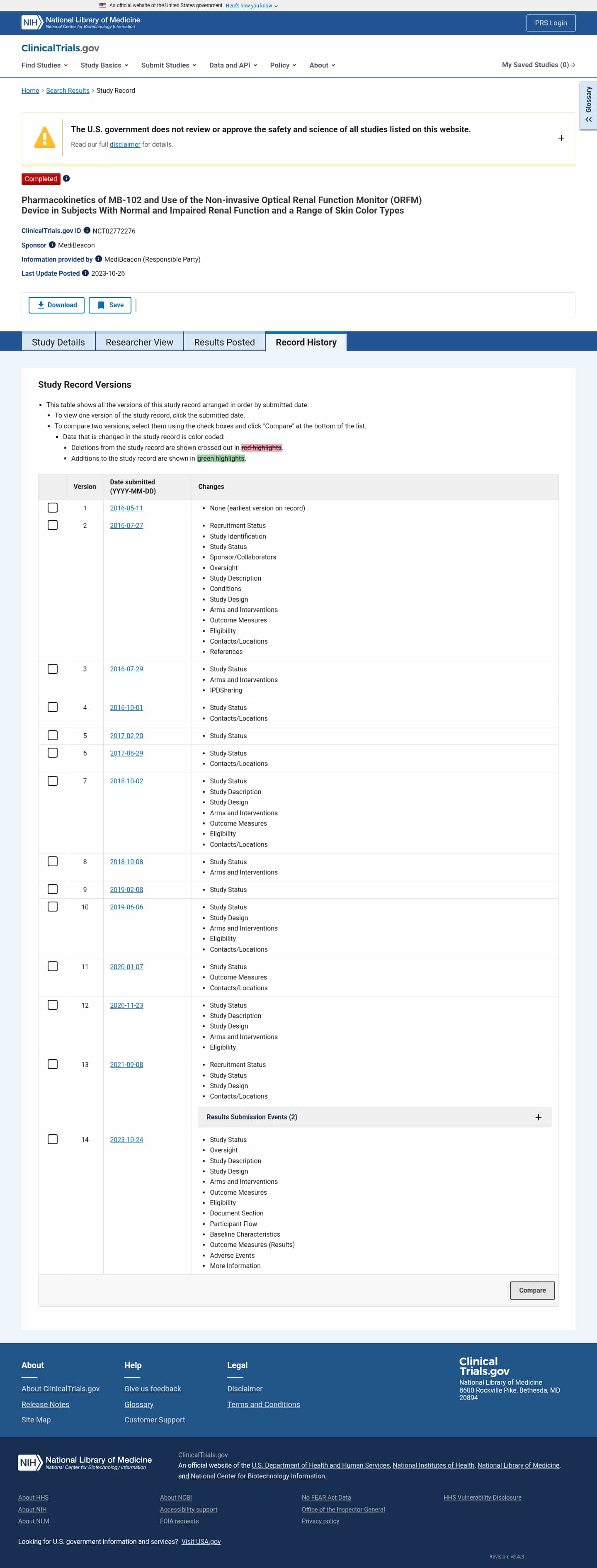 Latest website image capture