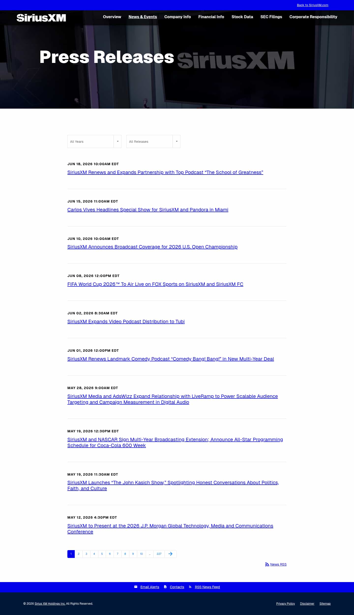 Latest website image capture