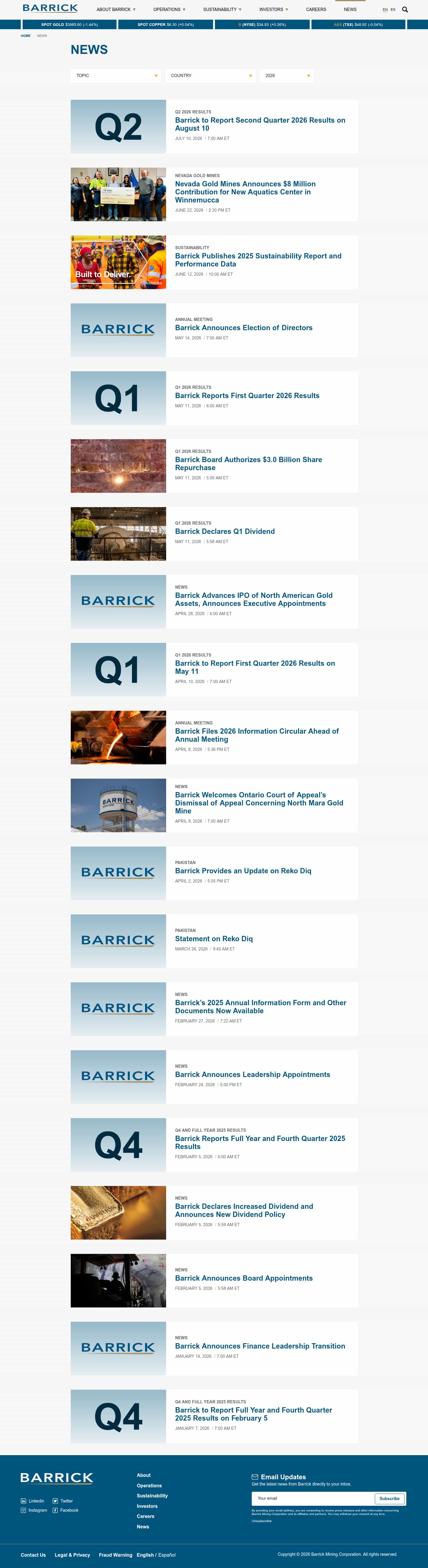 Latest website image capture
