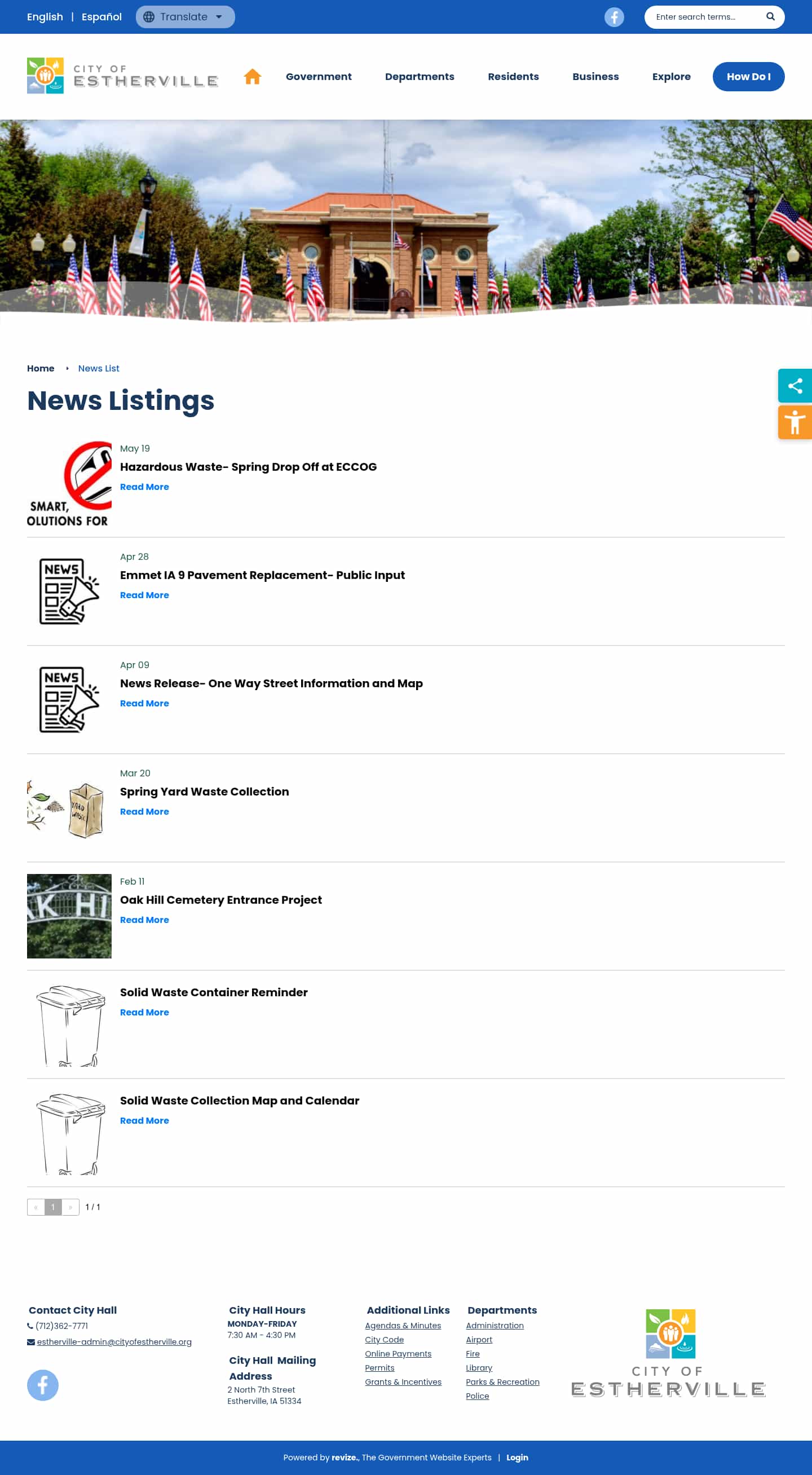 Latest website image capture