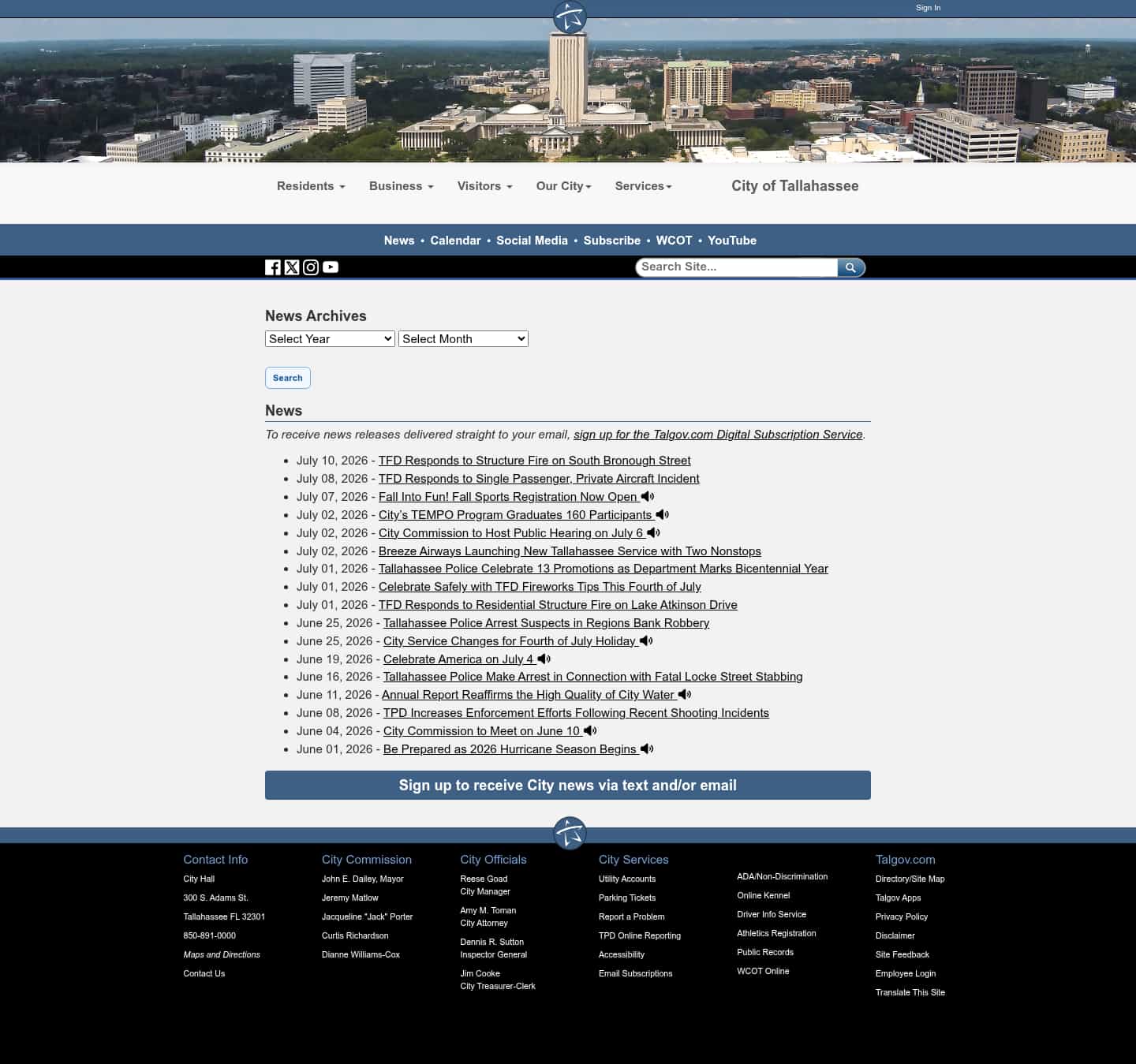 Latest website image capture