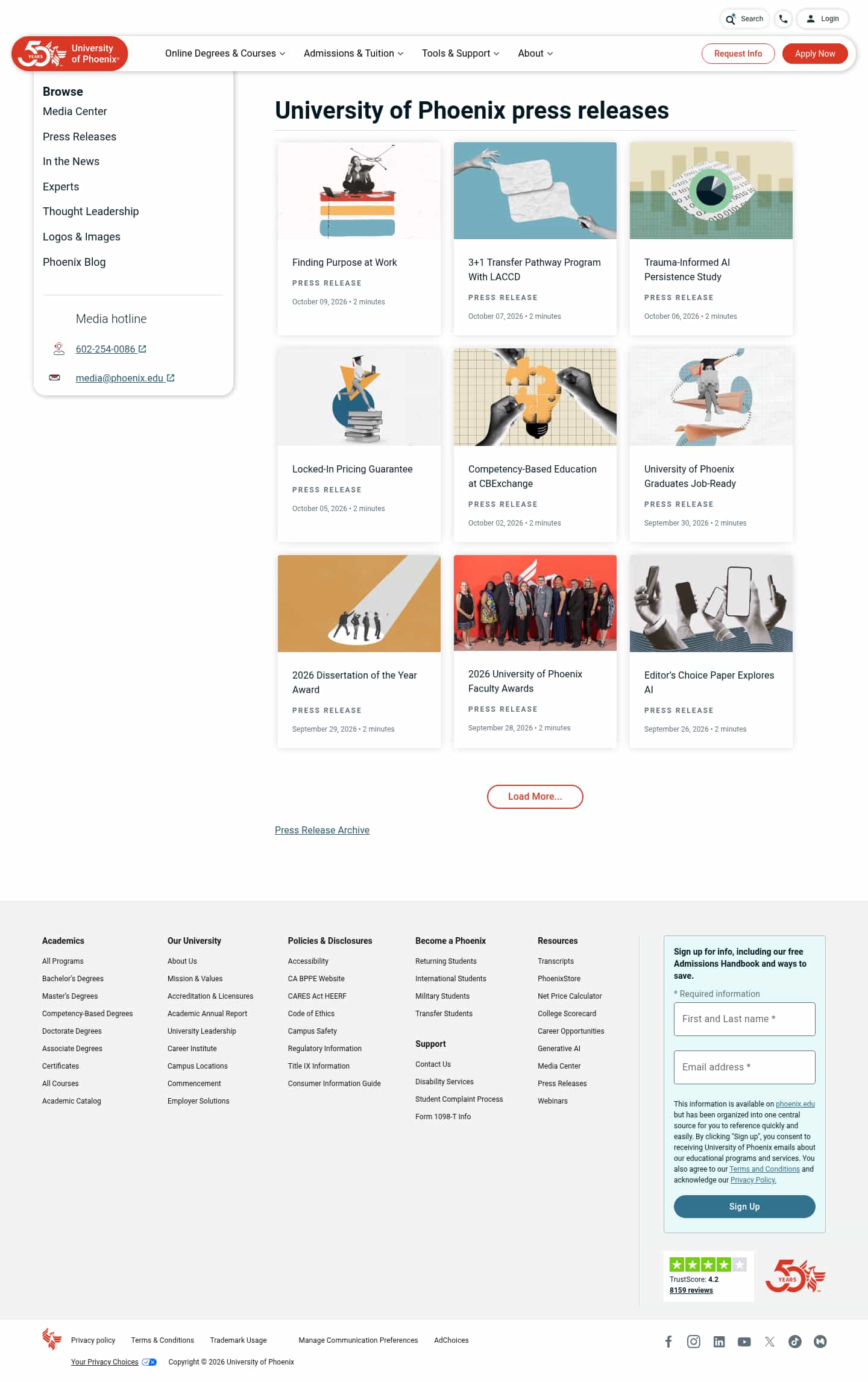 Latest website image capture