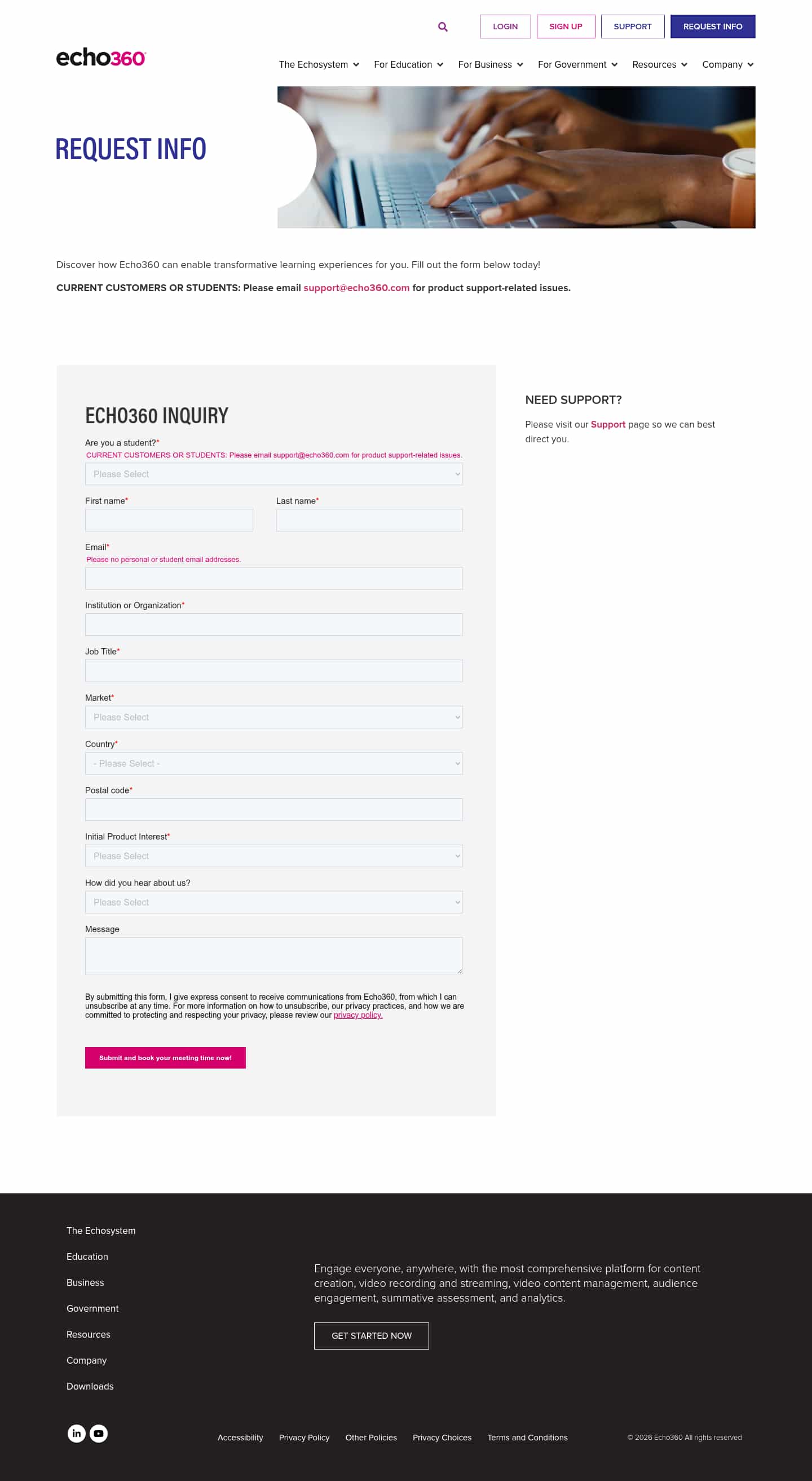Latest website image capture