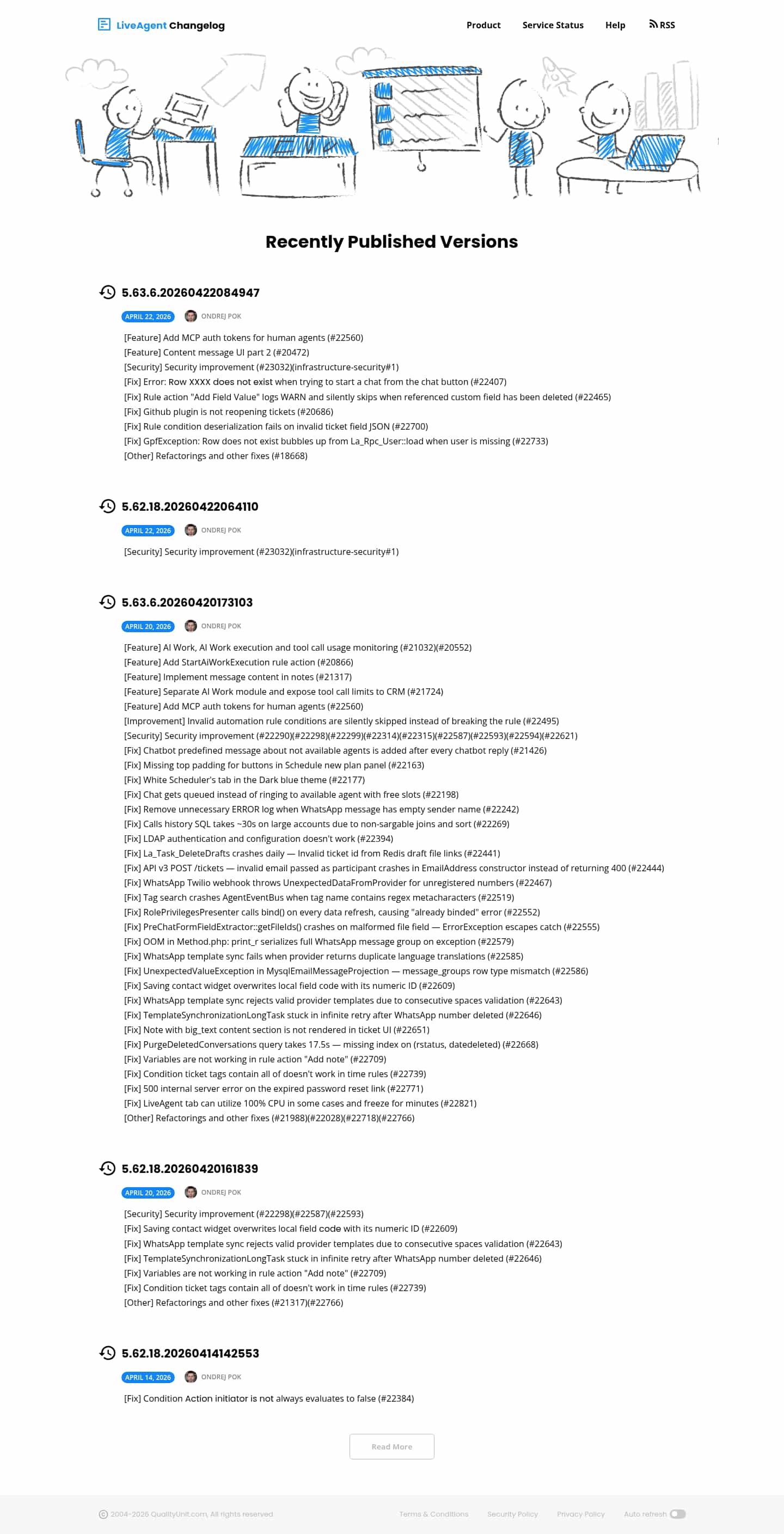 Latest website image capture