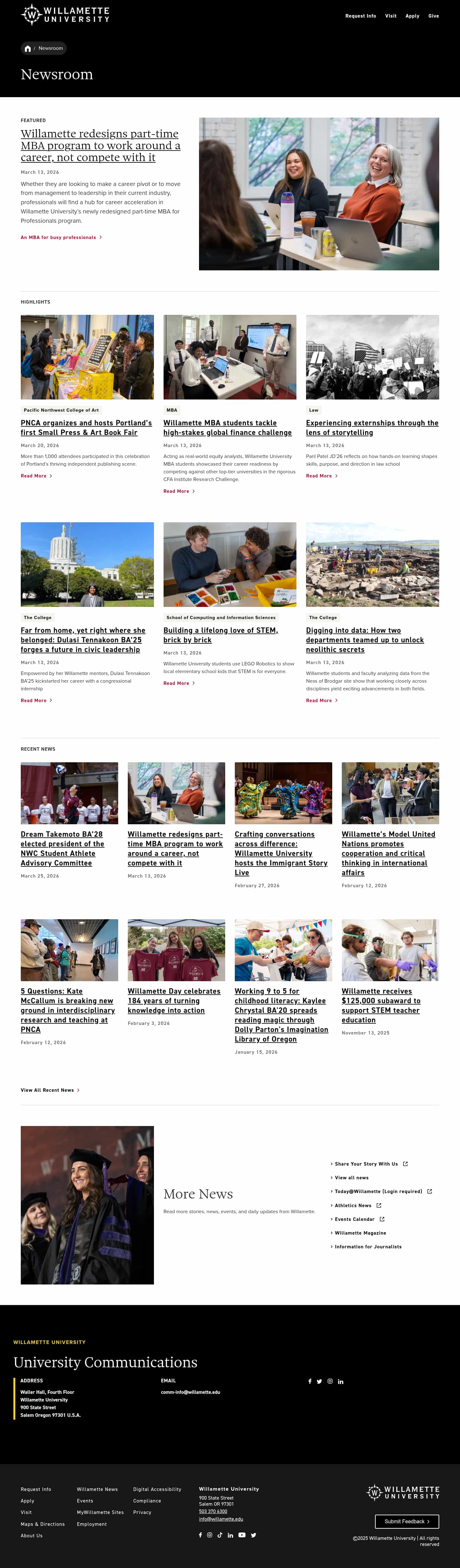 Latest website image capture