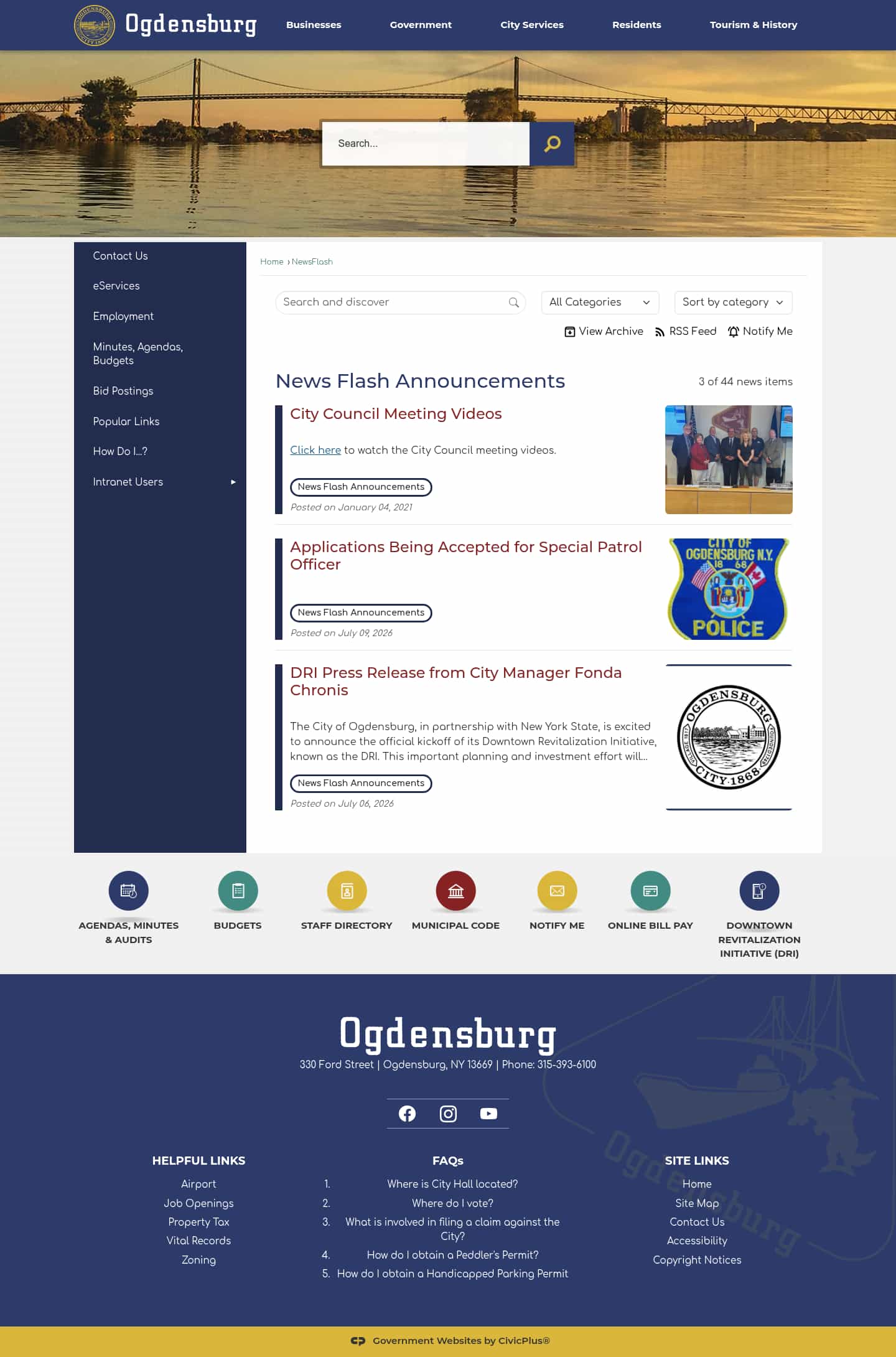 Latest website image capture
