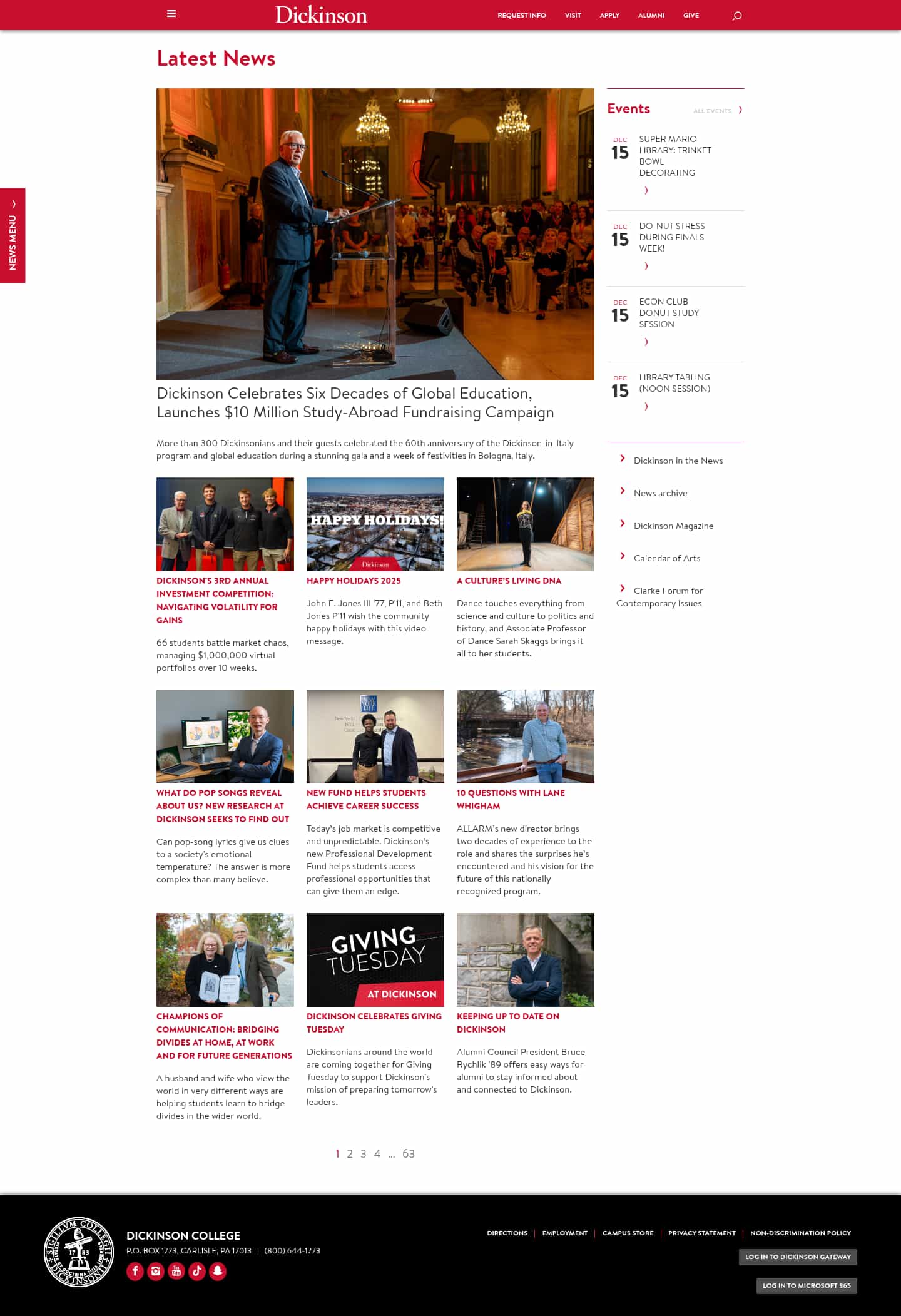 Latest website image capture