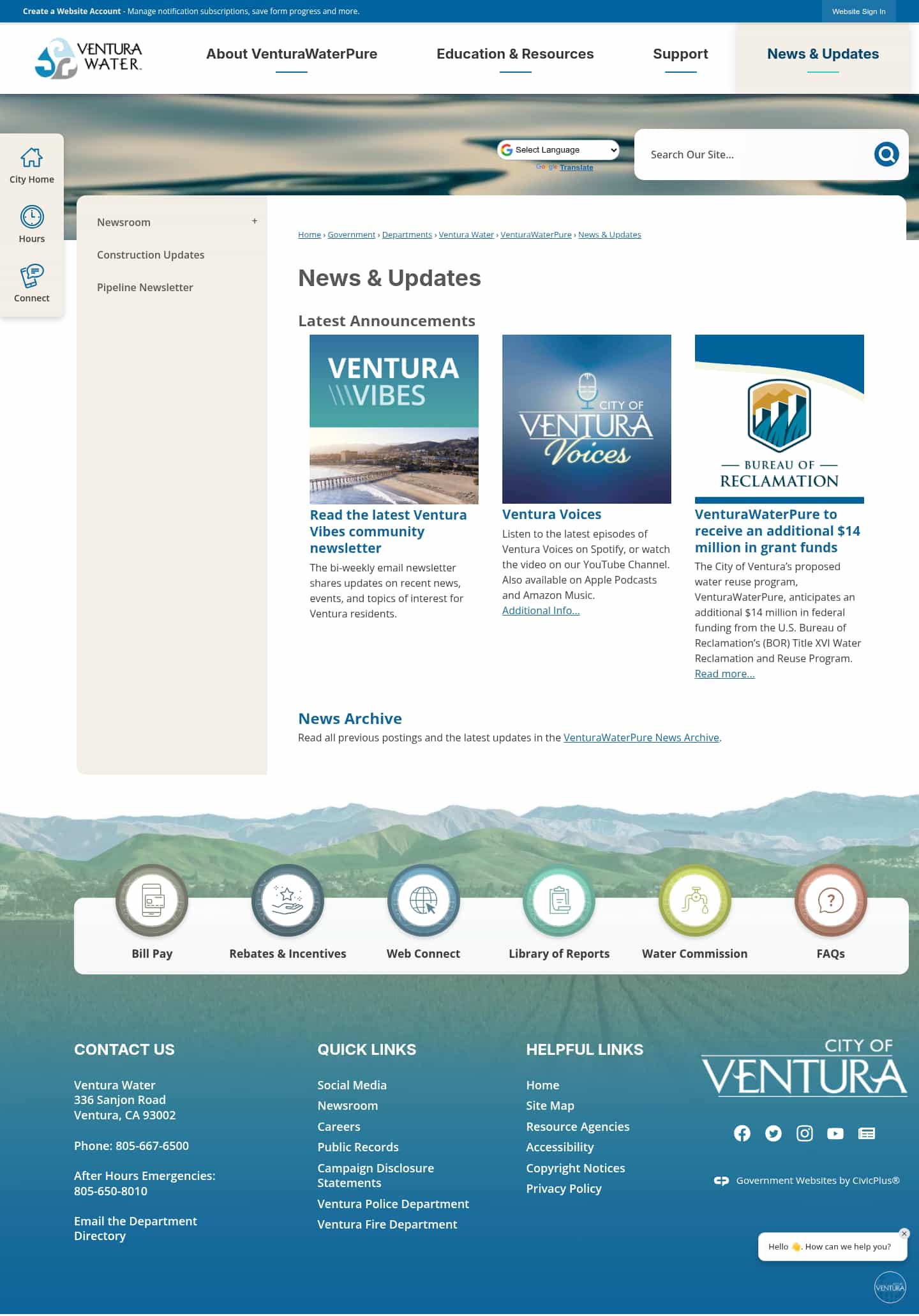 Latest website image capture