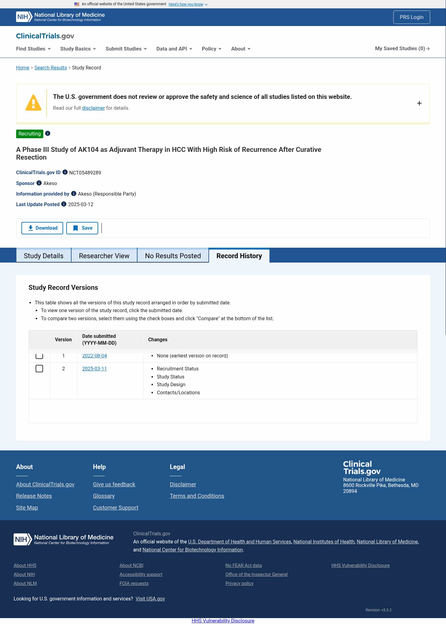Latest website image capture