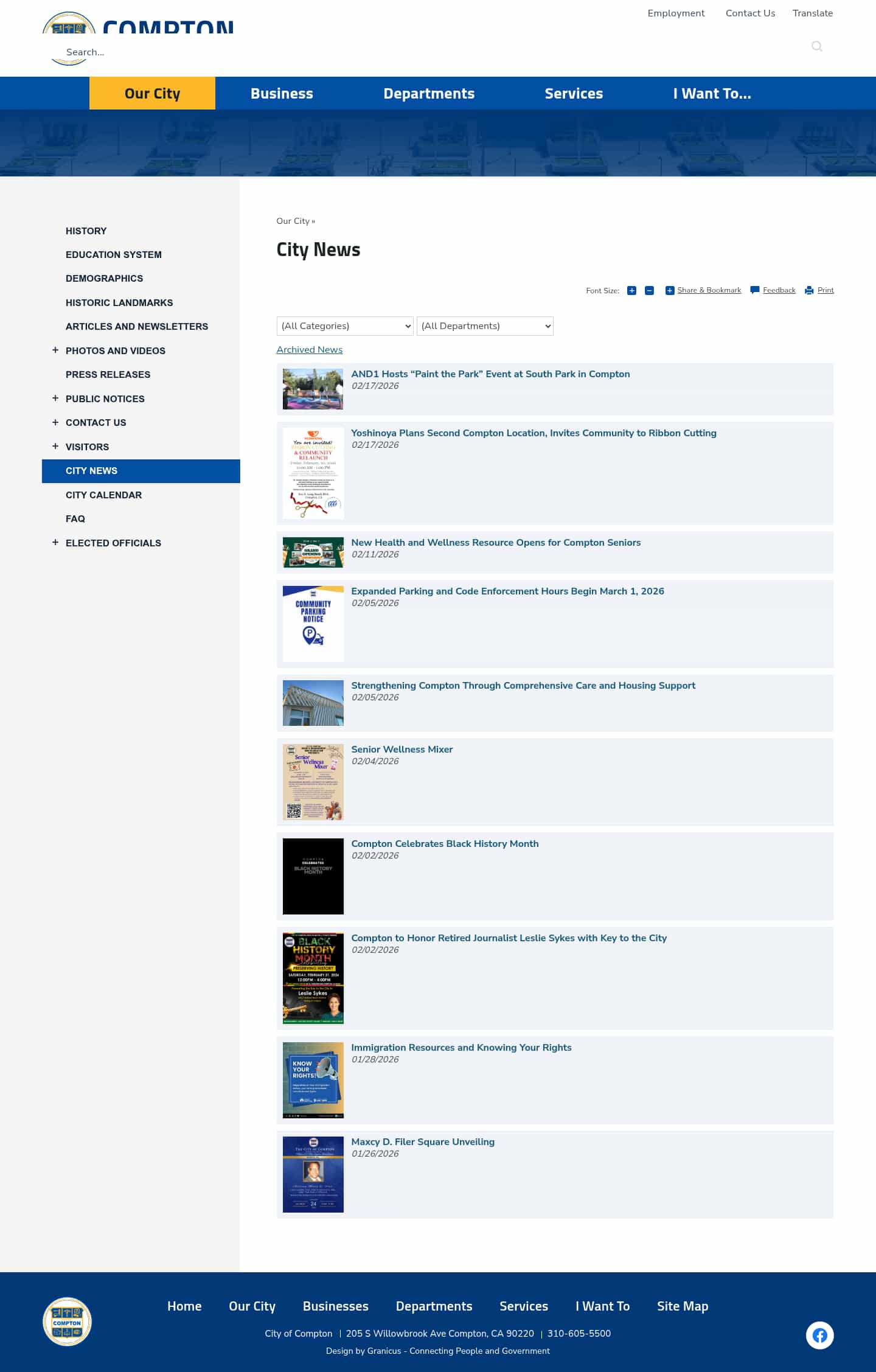 Latest website image capture