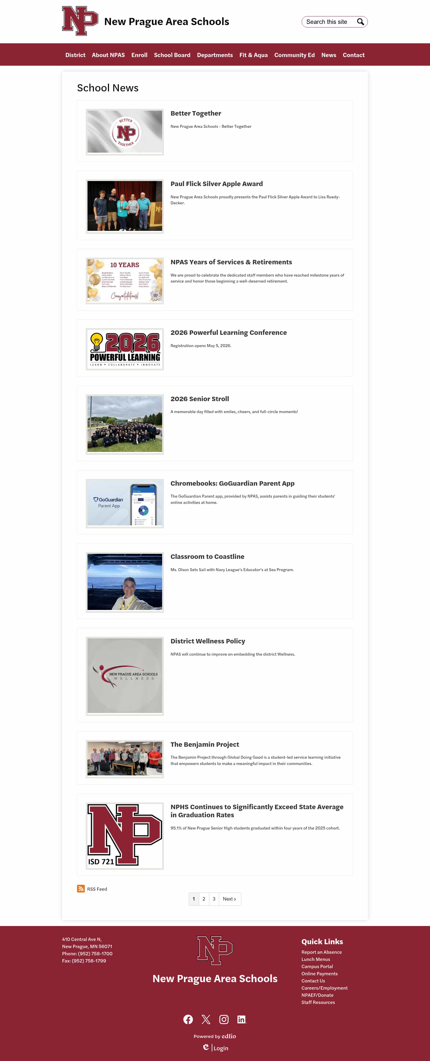 Latest website image capture