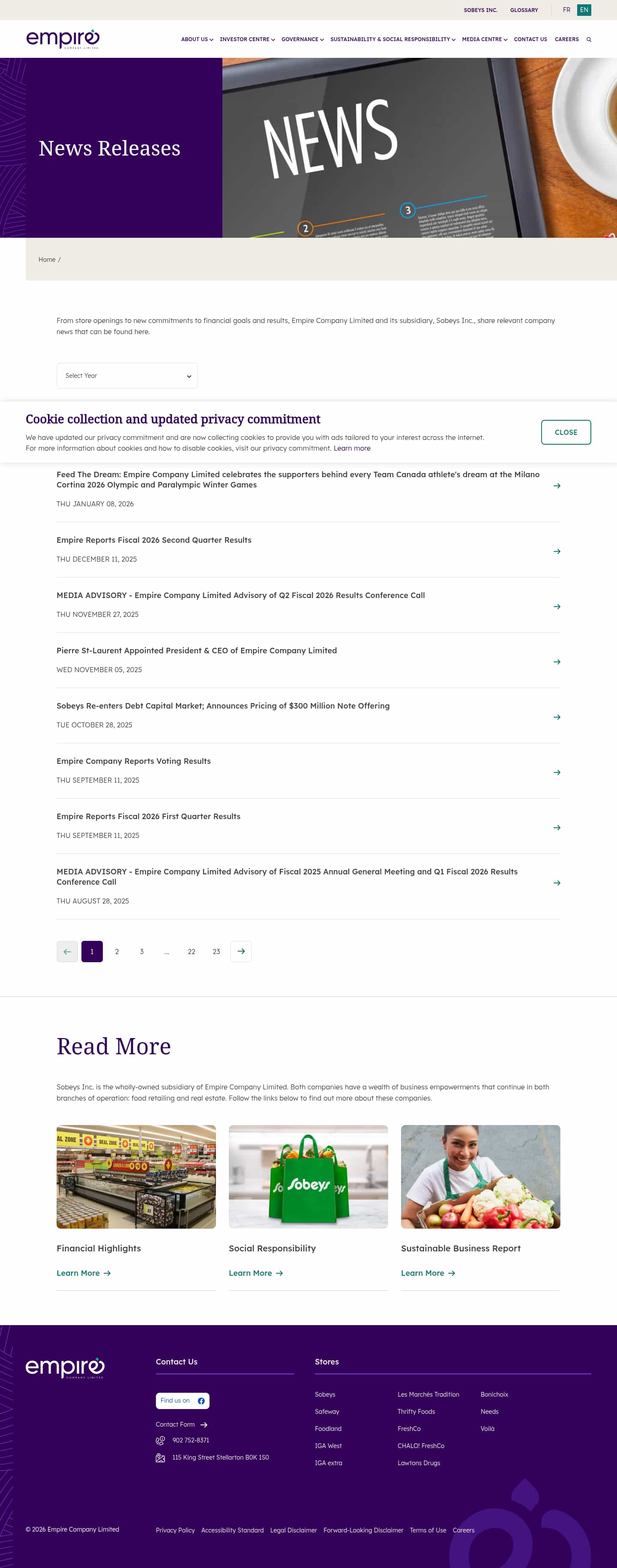 Latest website image capture