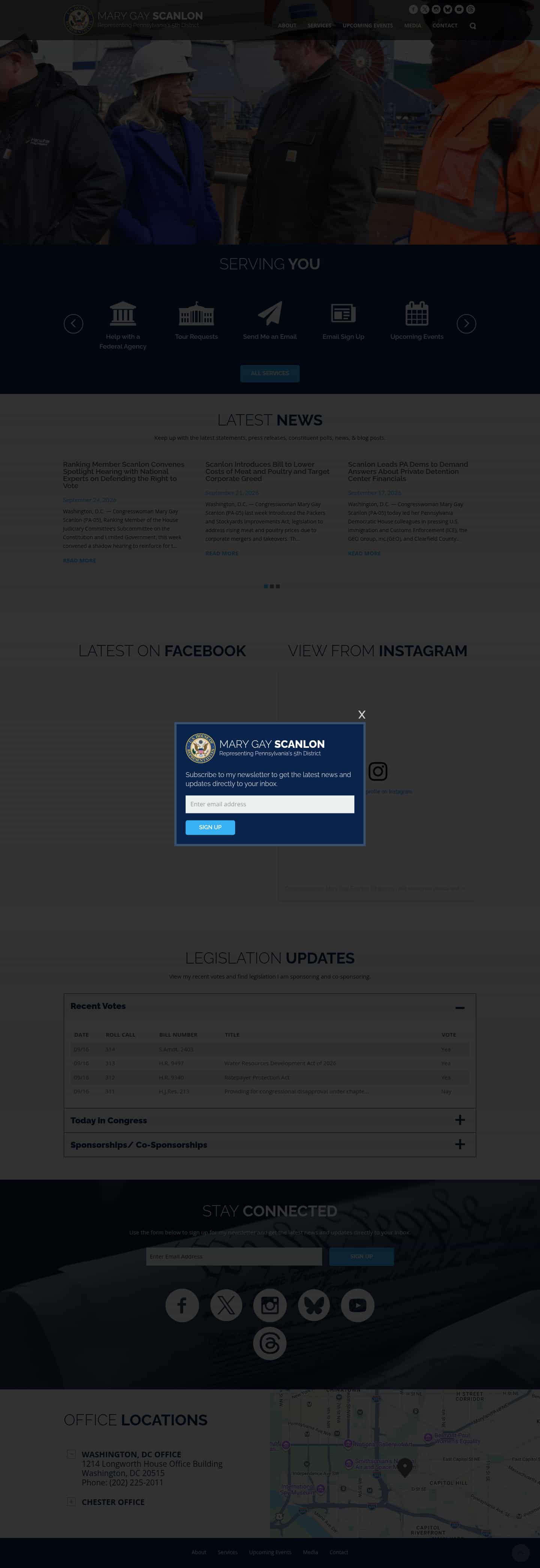 Latest website image capture
