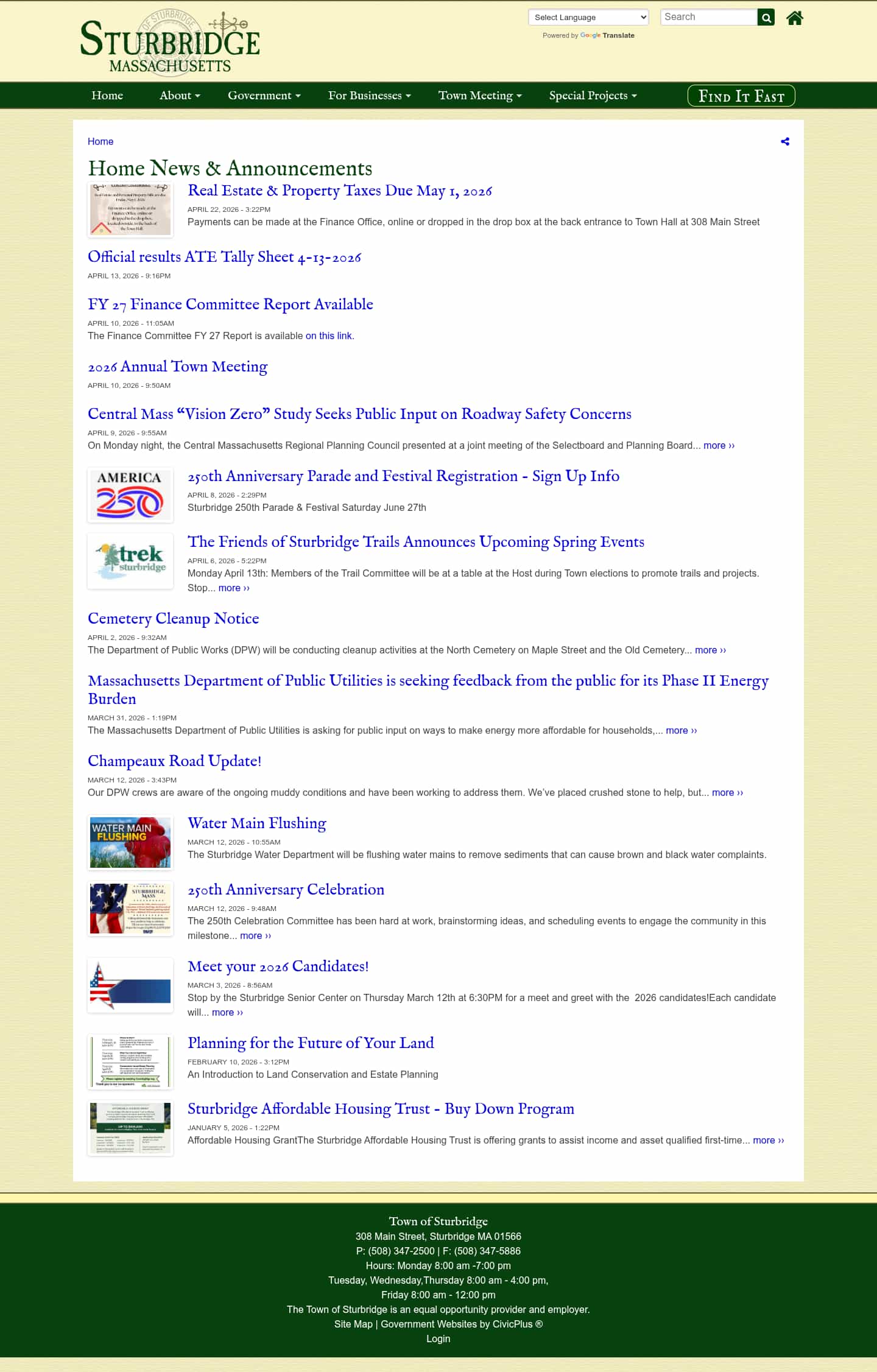 Latest website image capture