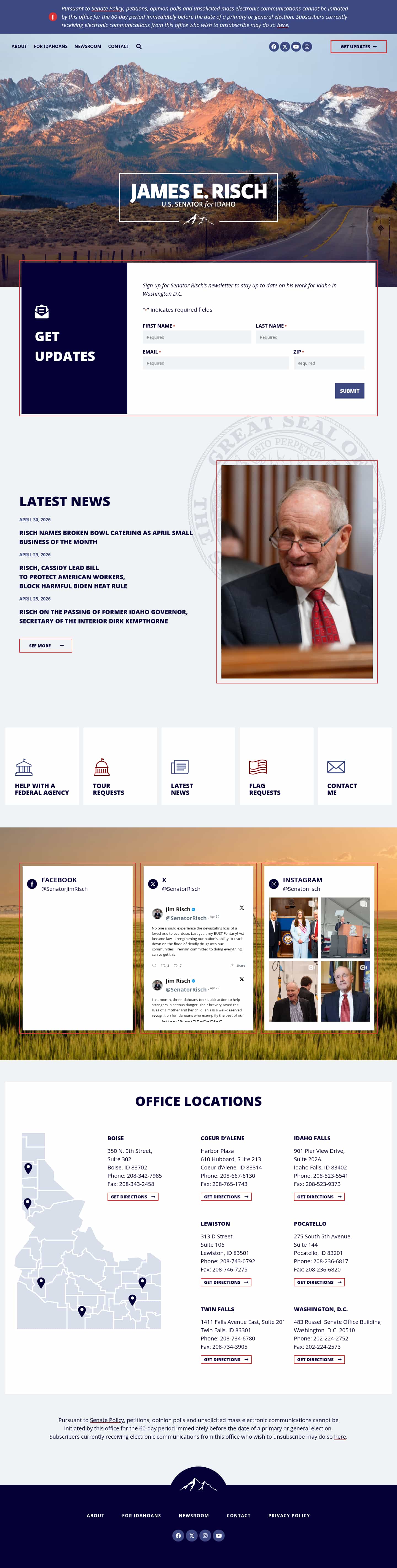 Latest website image capture