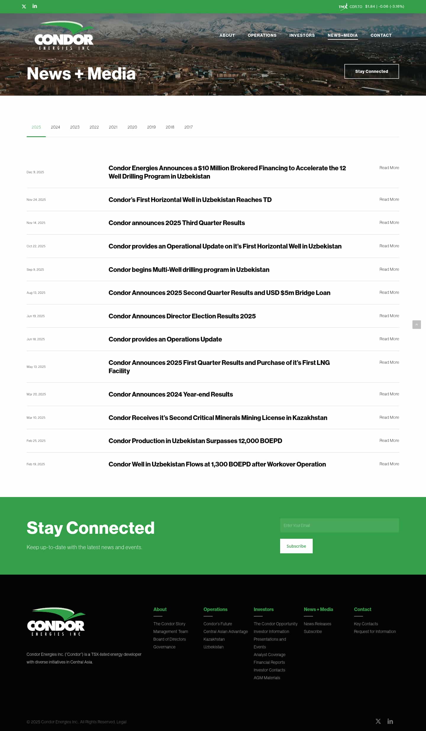 Latest website image capture