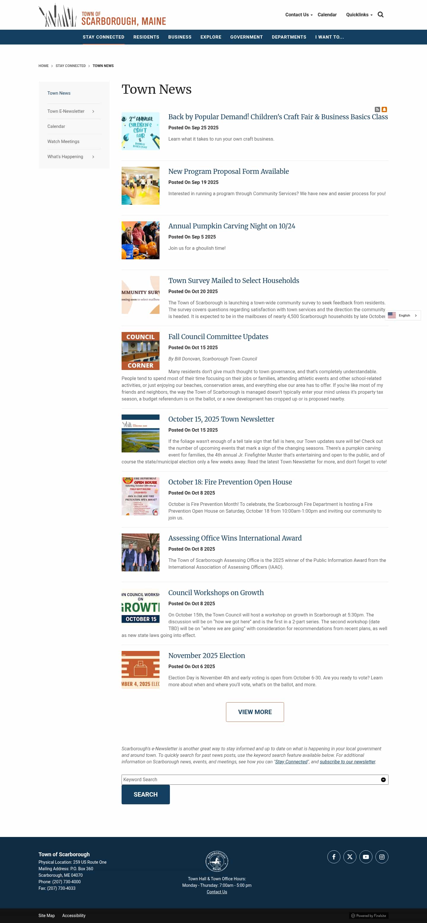 Latest website image capture