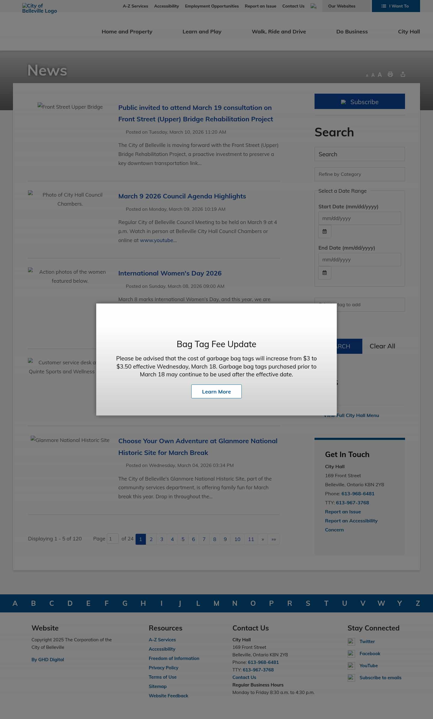 Latest website image capture