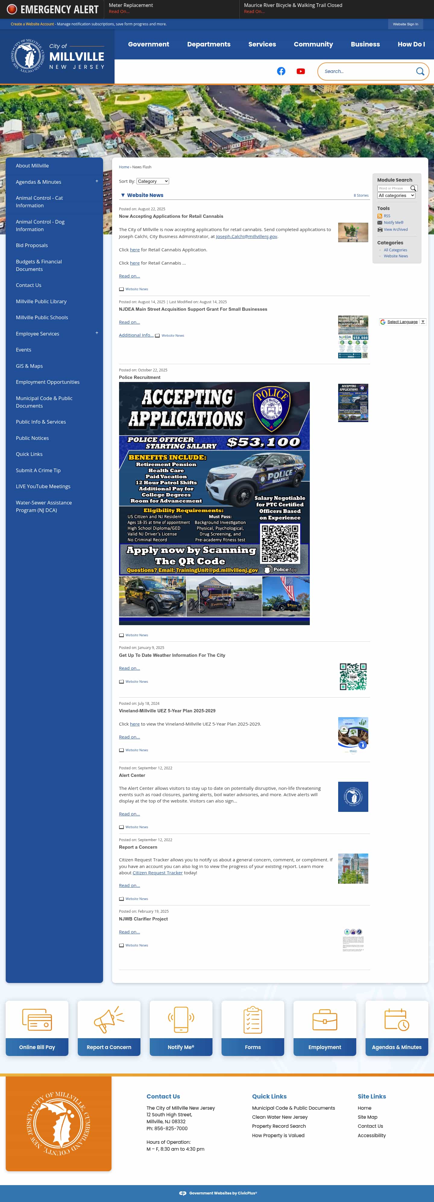 Latest website image capture