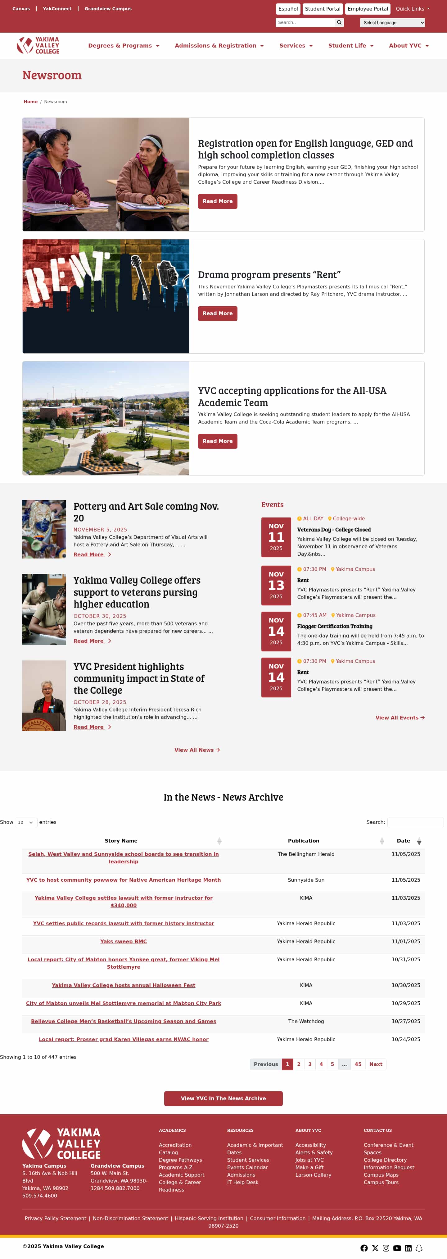 Latest website image capture