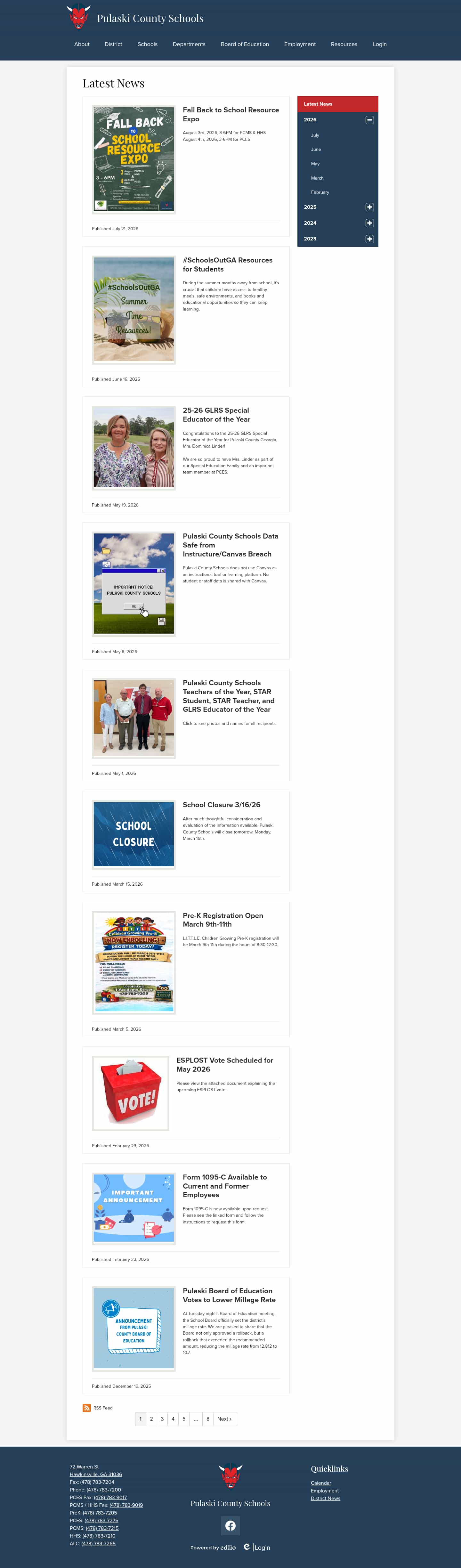 Latest website image capture