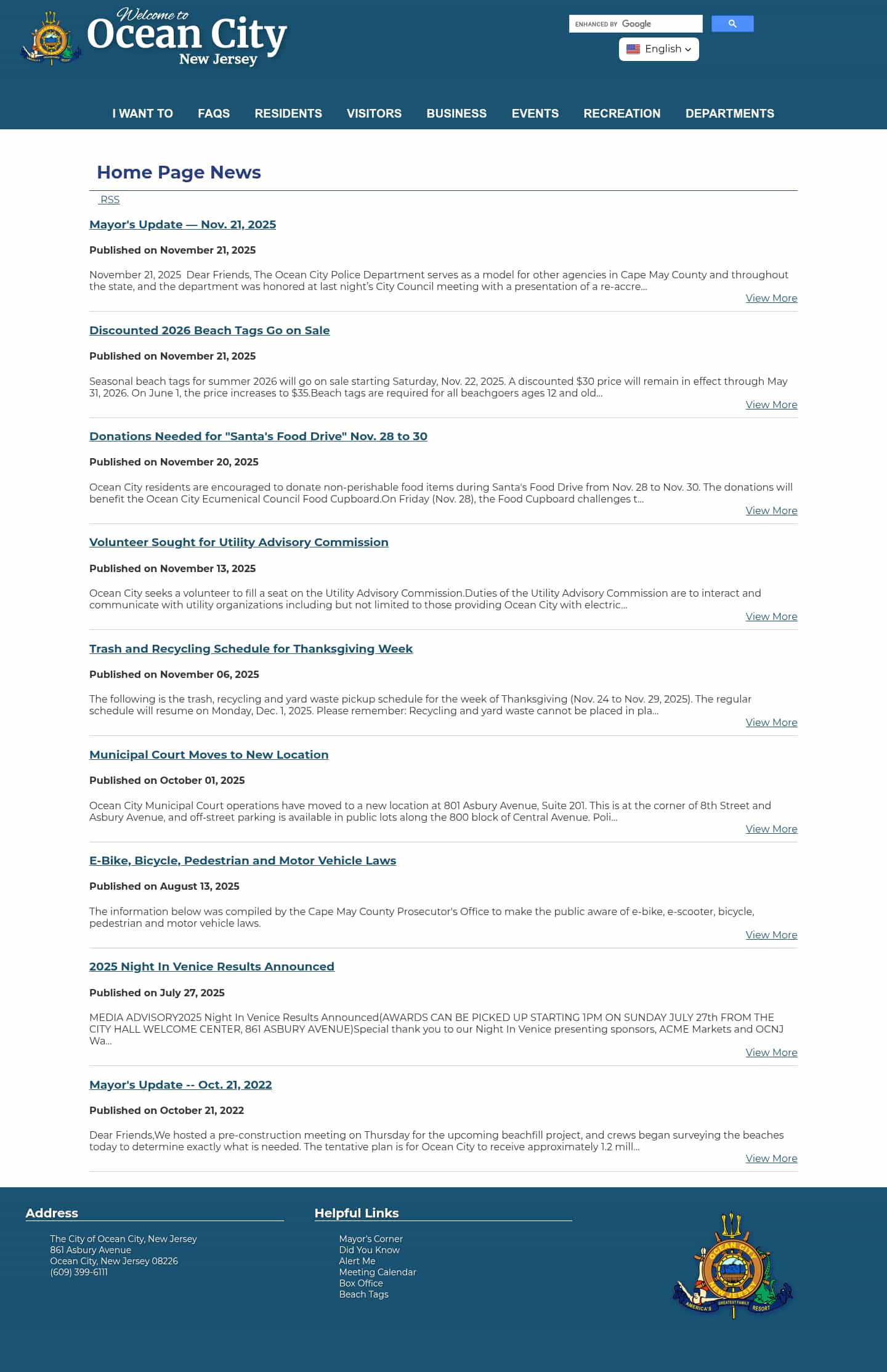 Latest website image capture