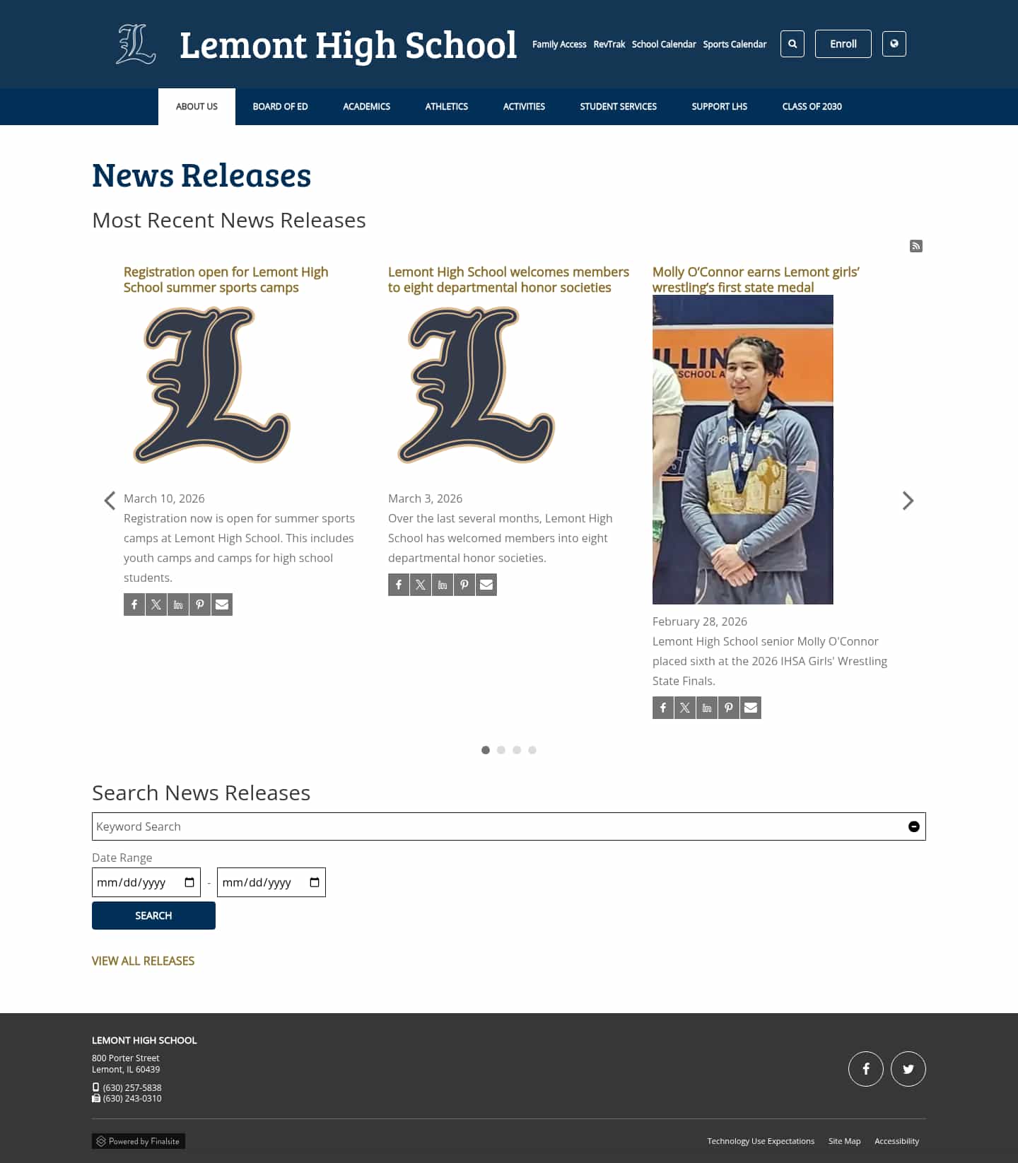 Latest website image capture