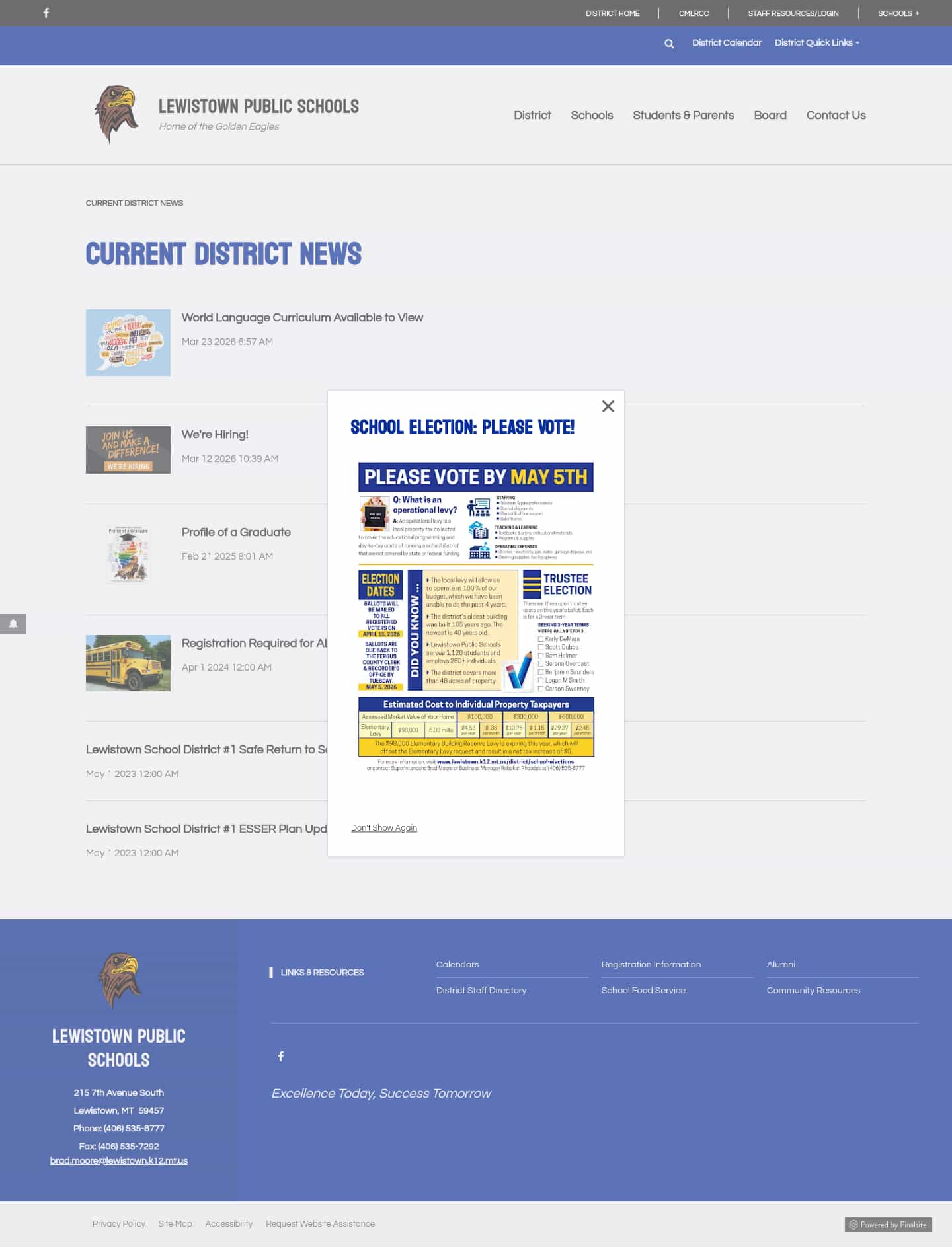 Latest website image capture