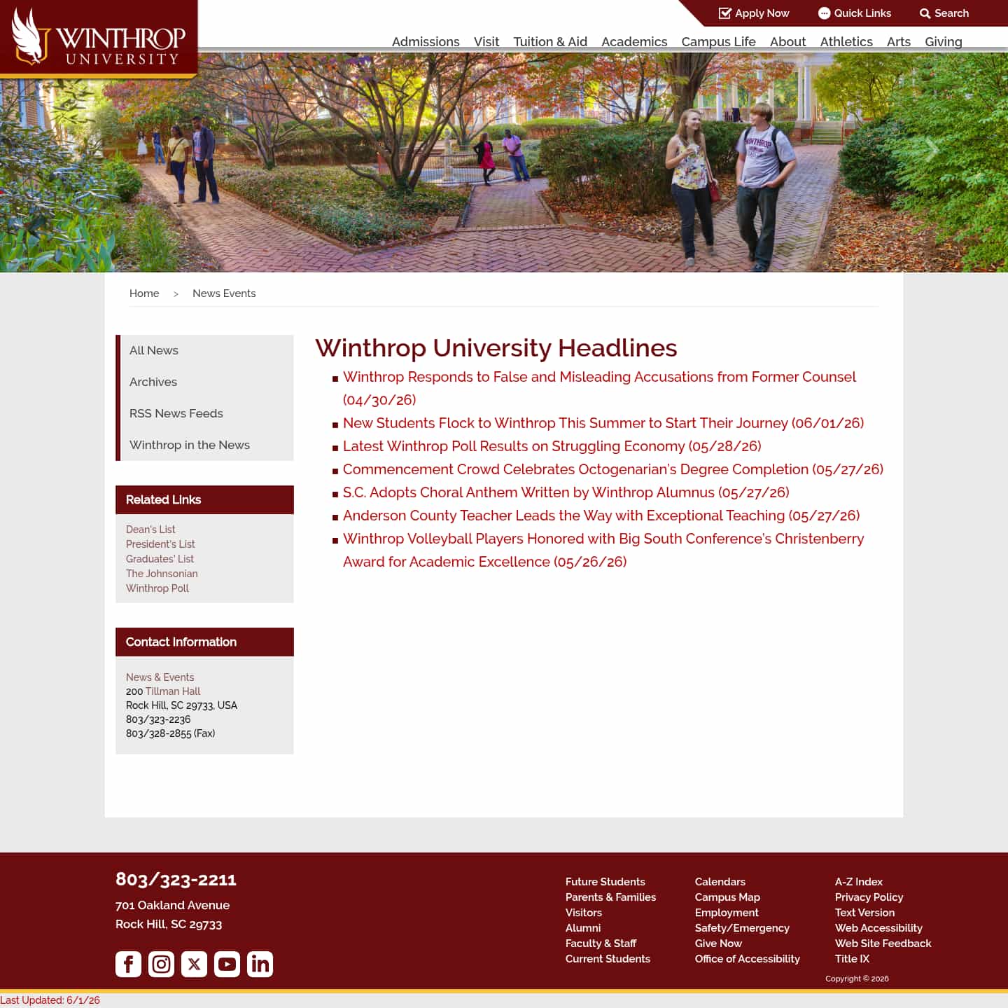 Latest website image capture