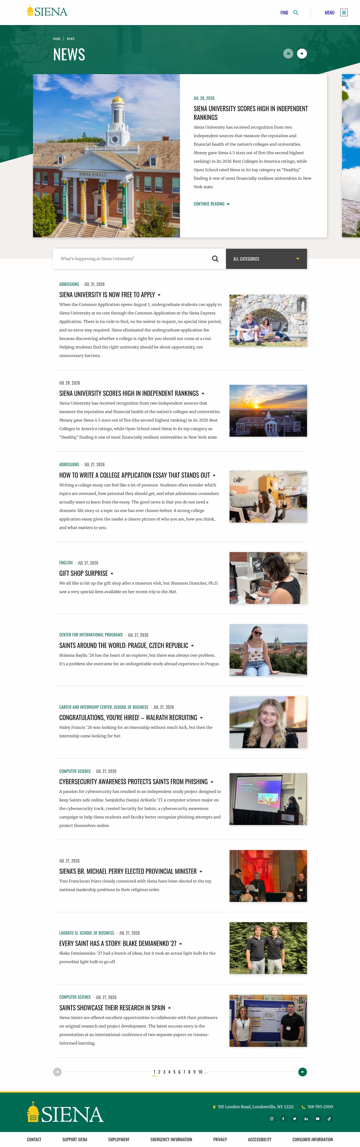 Latest website image capture