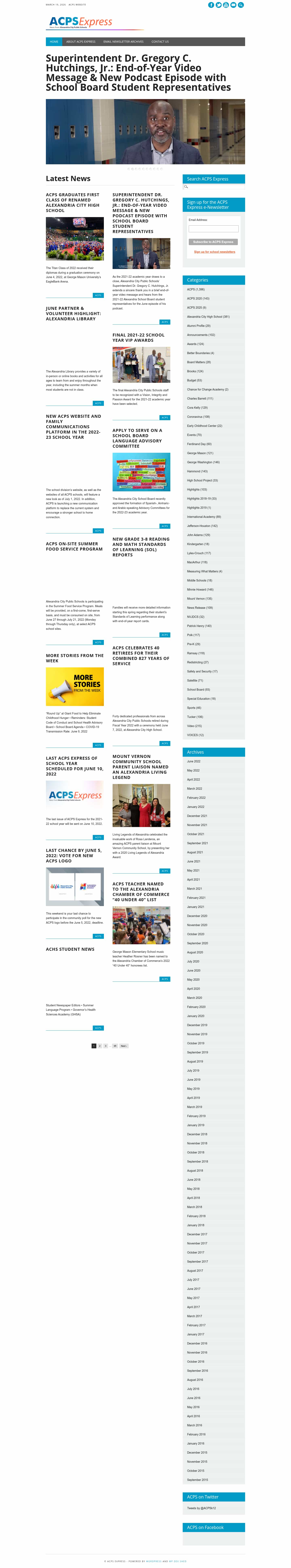 Latest website image capture