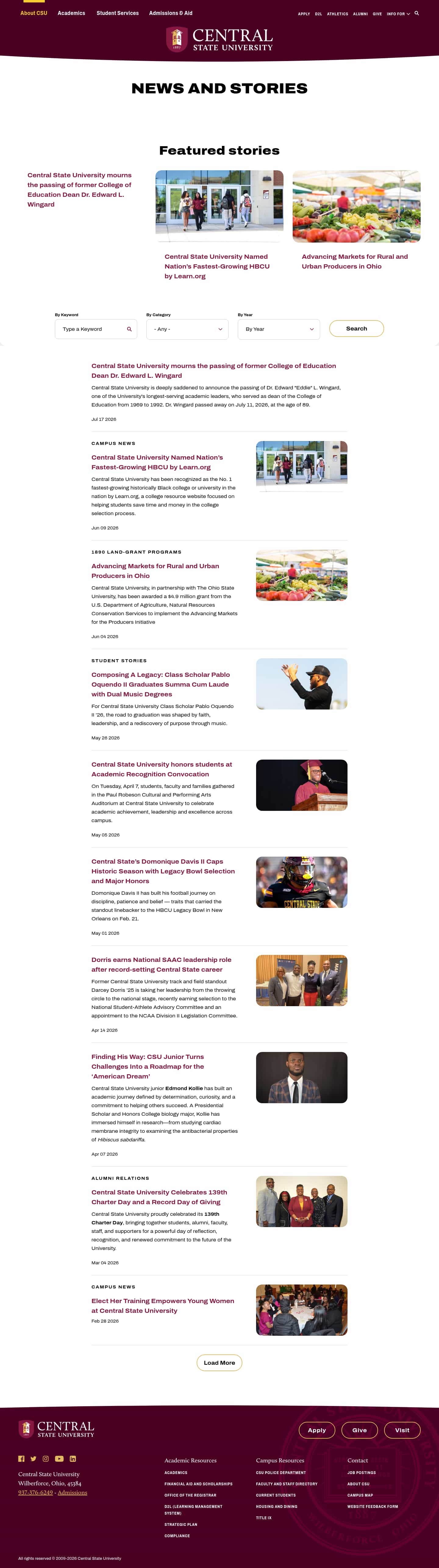 Latest website image capture