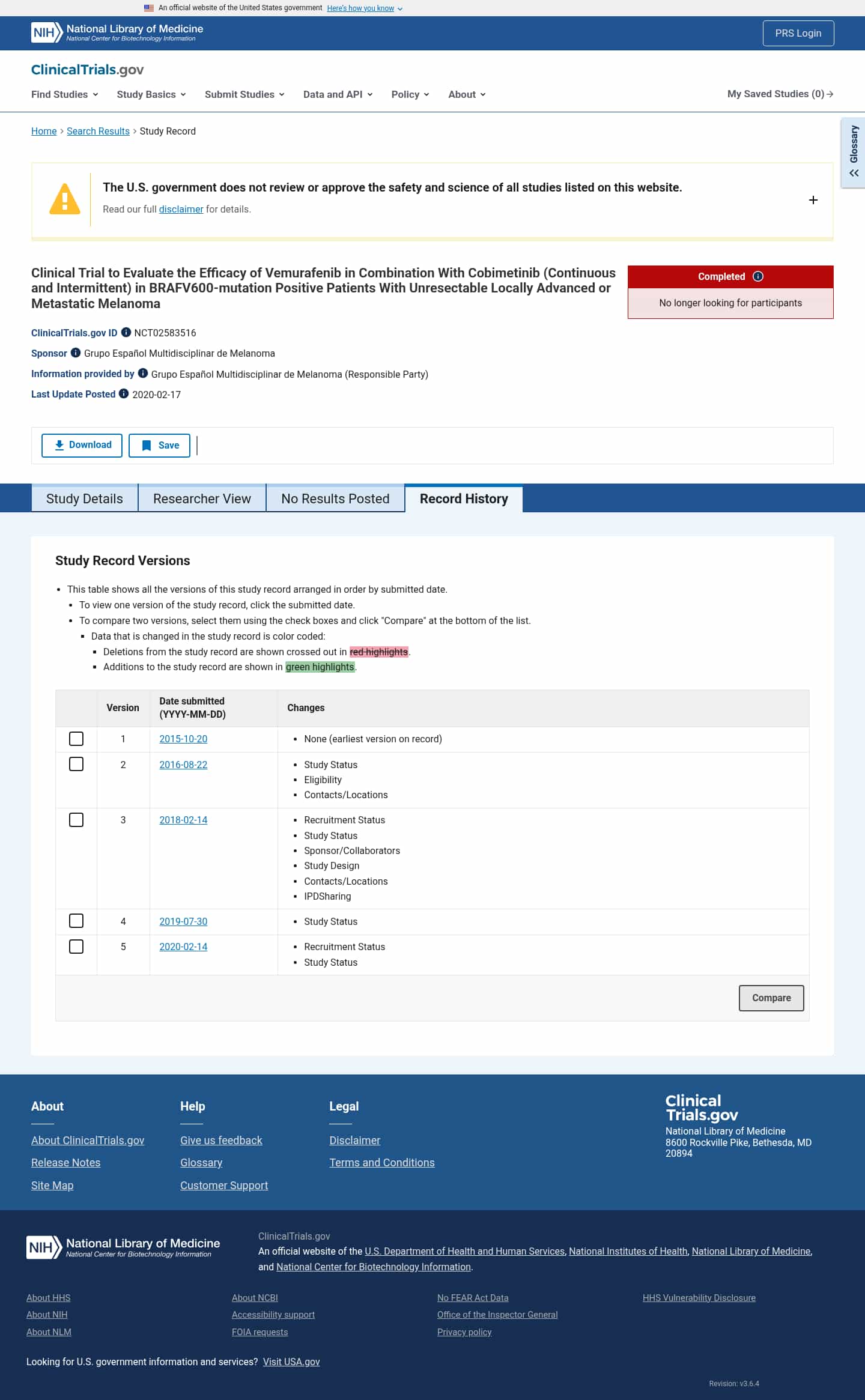 Latest website image capture