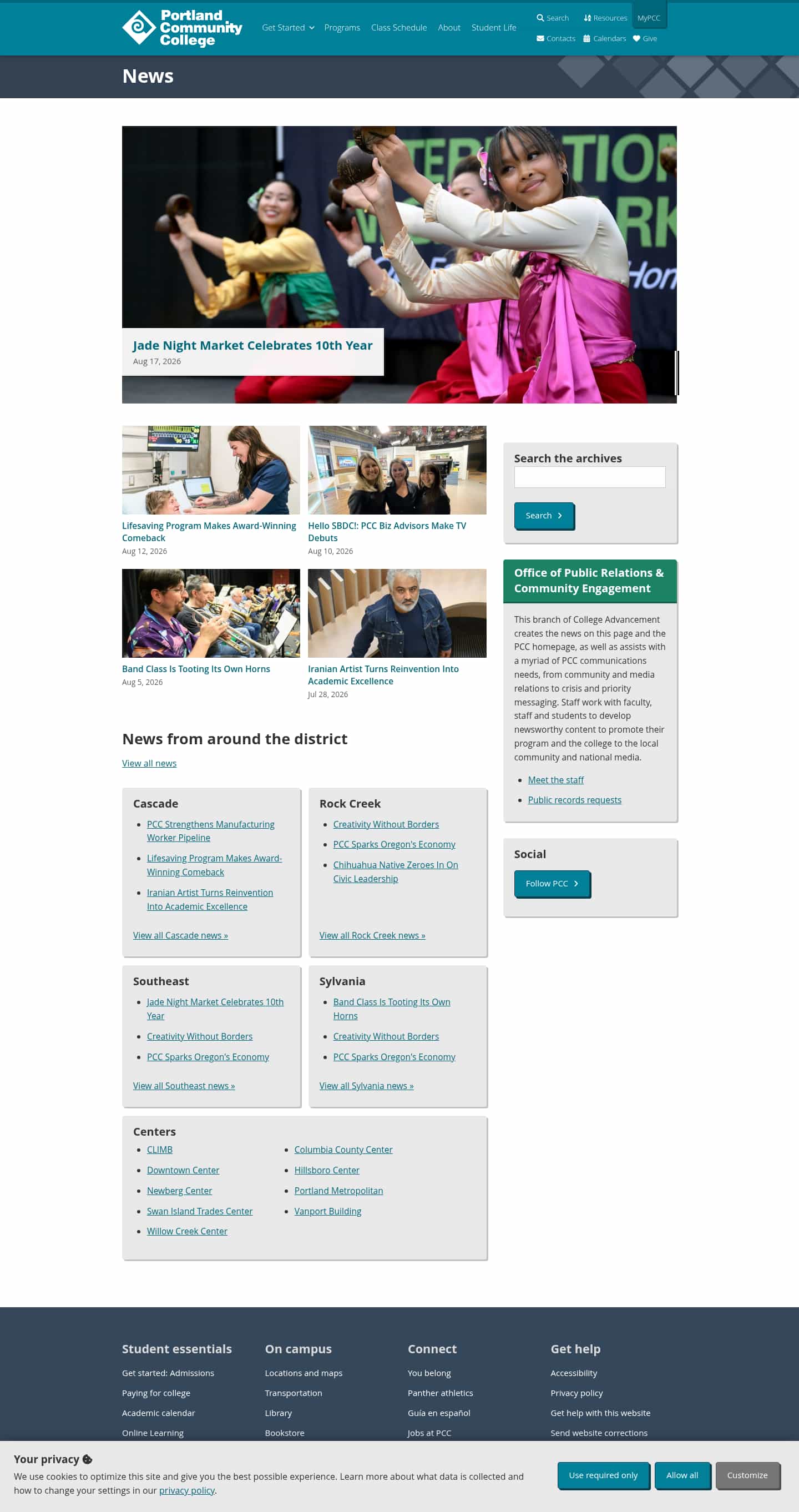 Latest website image capture