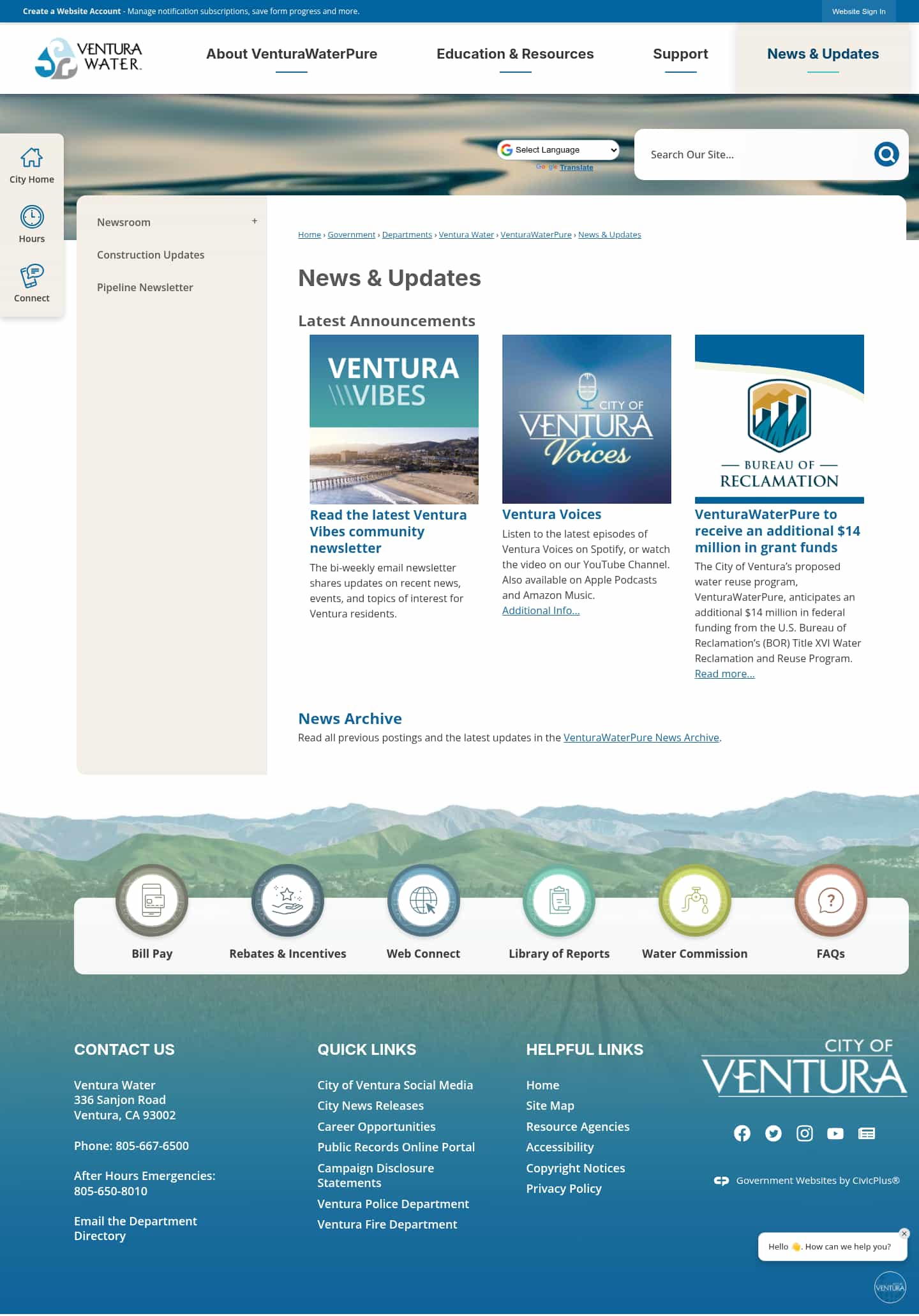 Latest website image capture