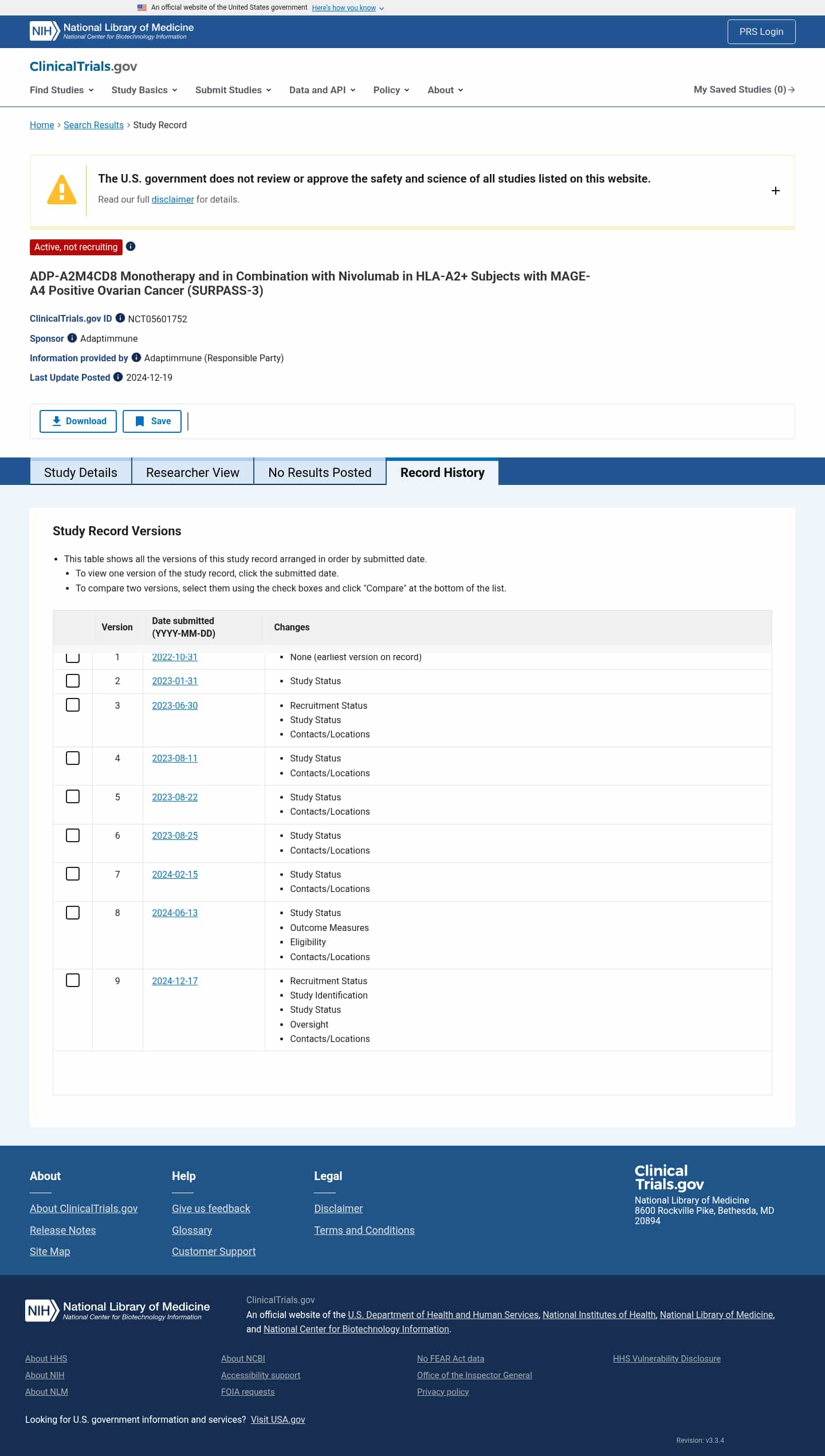 Latest website image capture