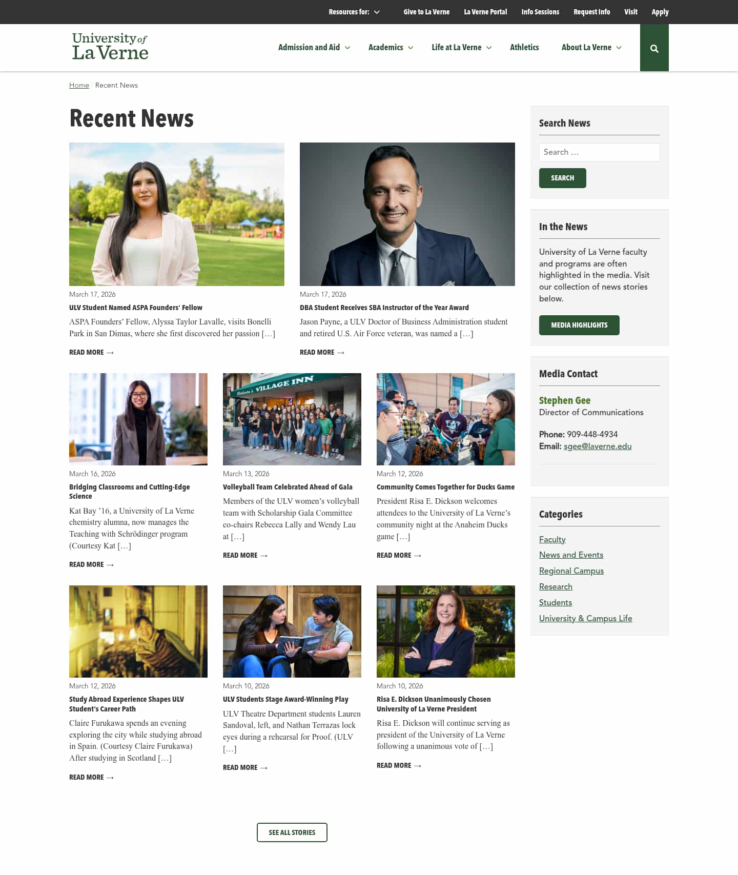 Latest website image capture