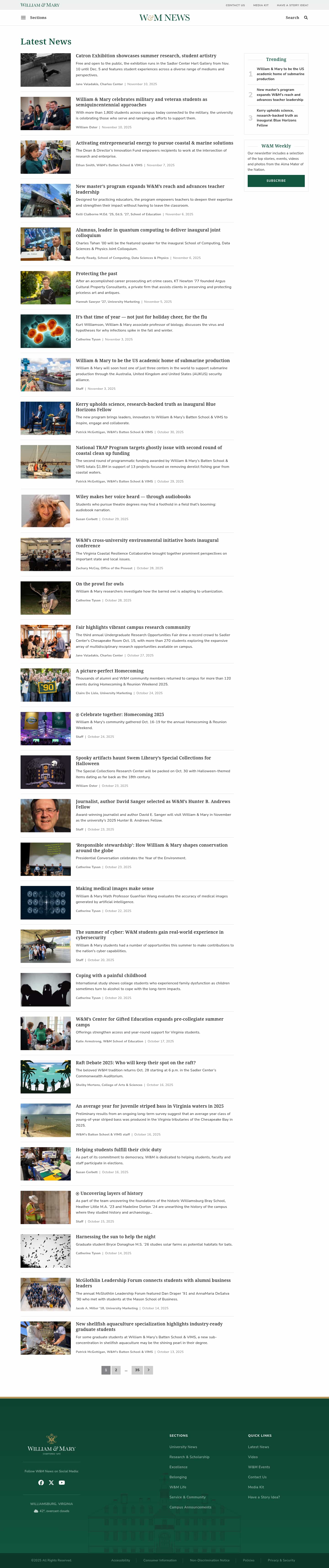 Latest website image capture