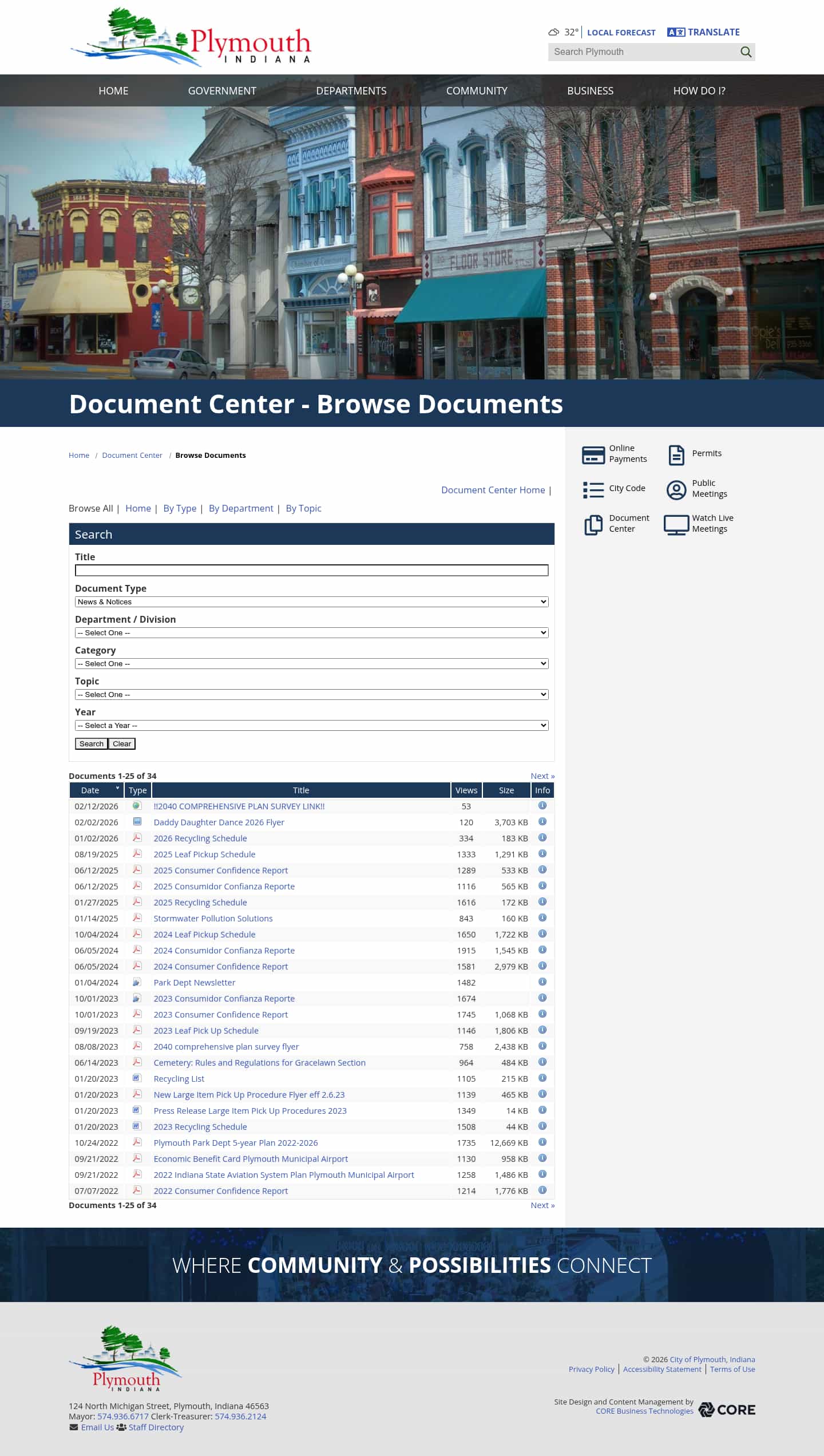Latest website image capture
