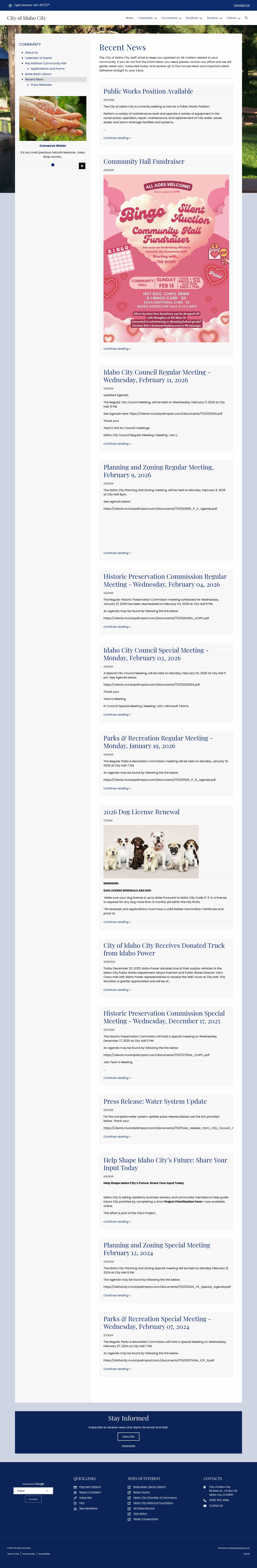 Latest website image capture