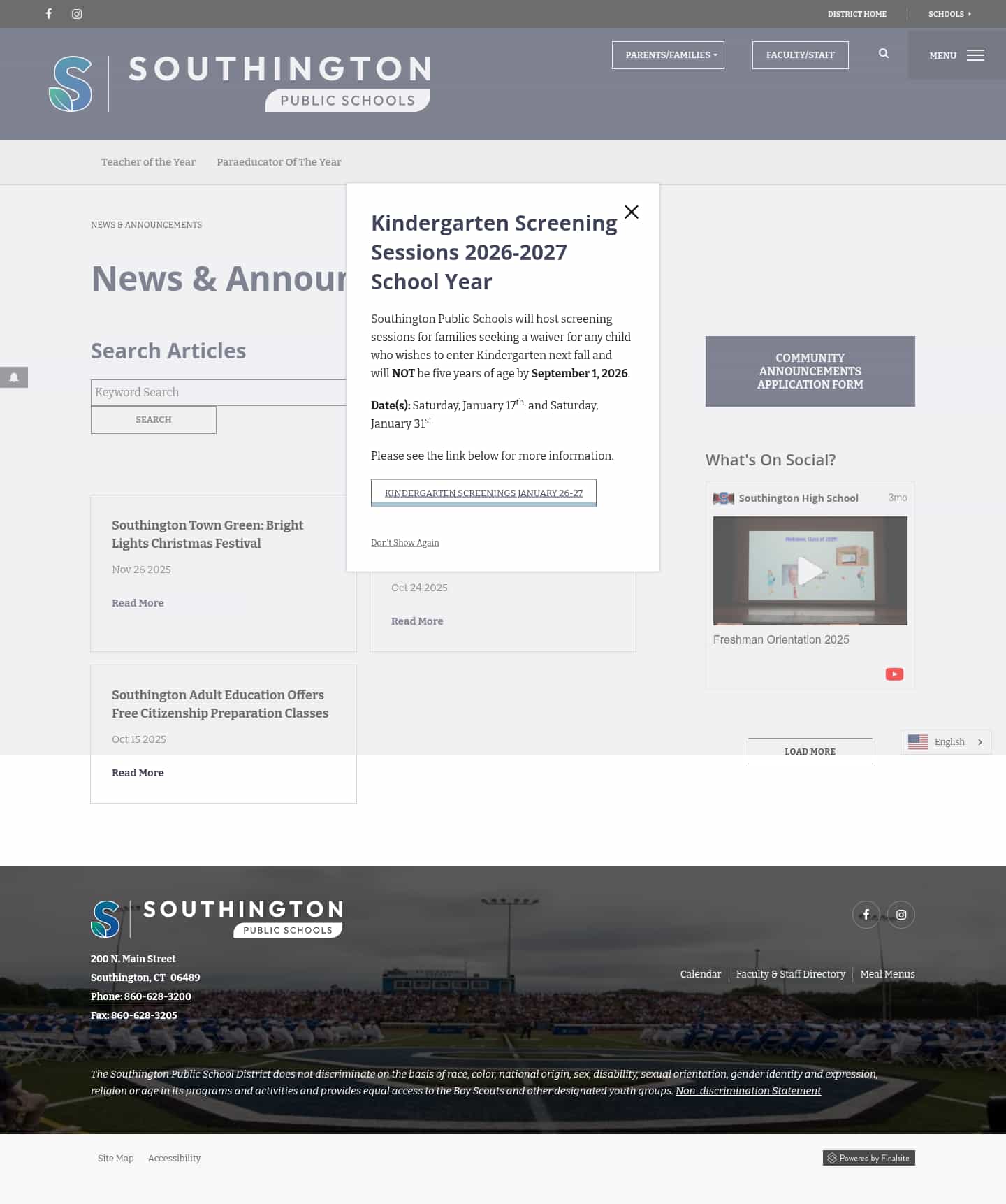 Latest website image capture