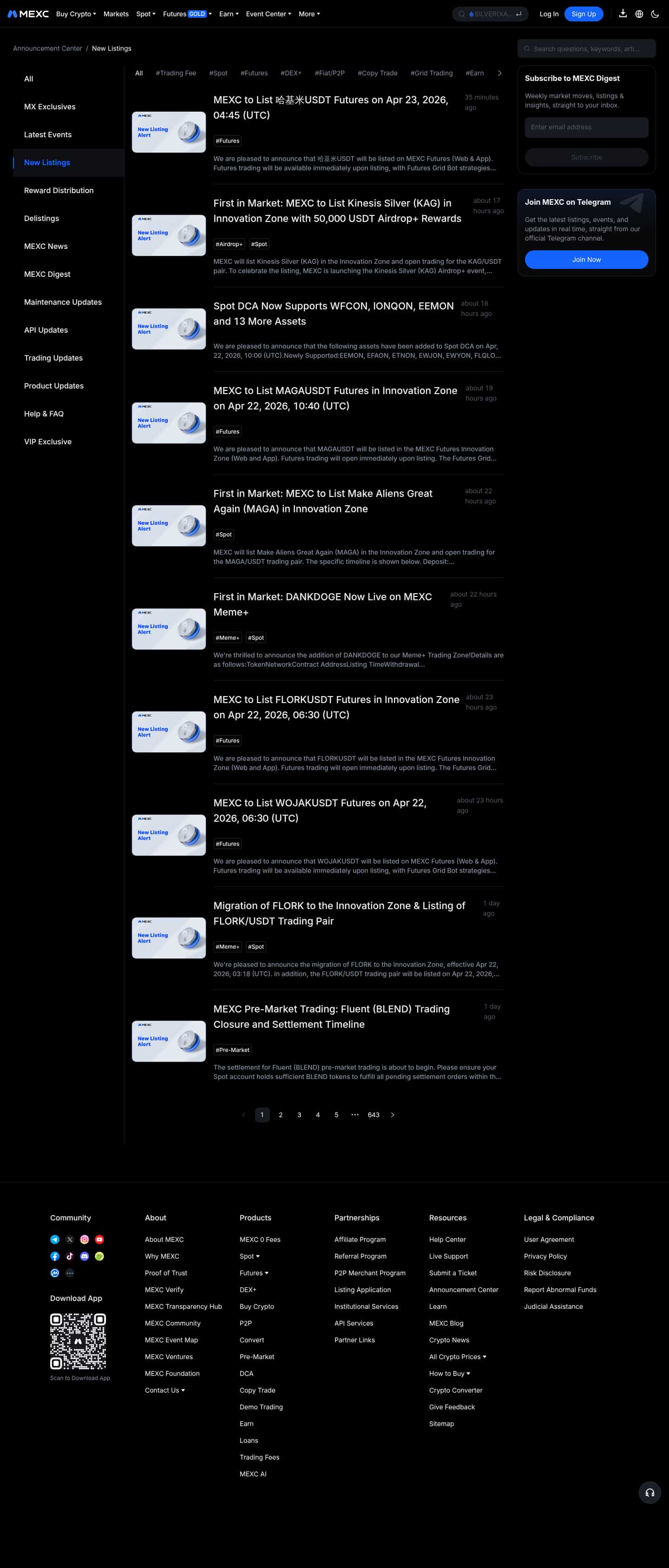 Latest website image capture