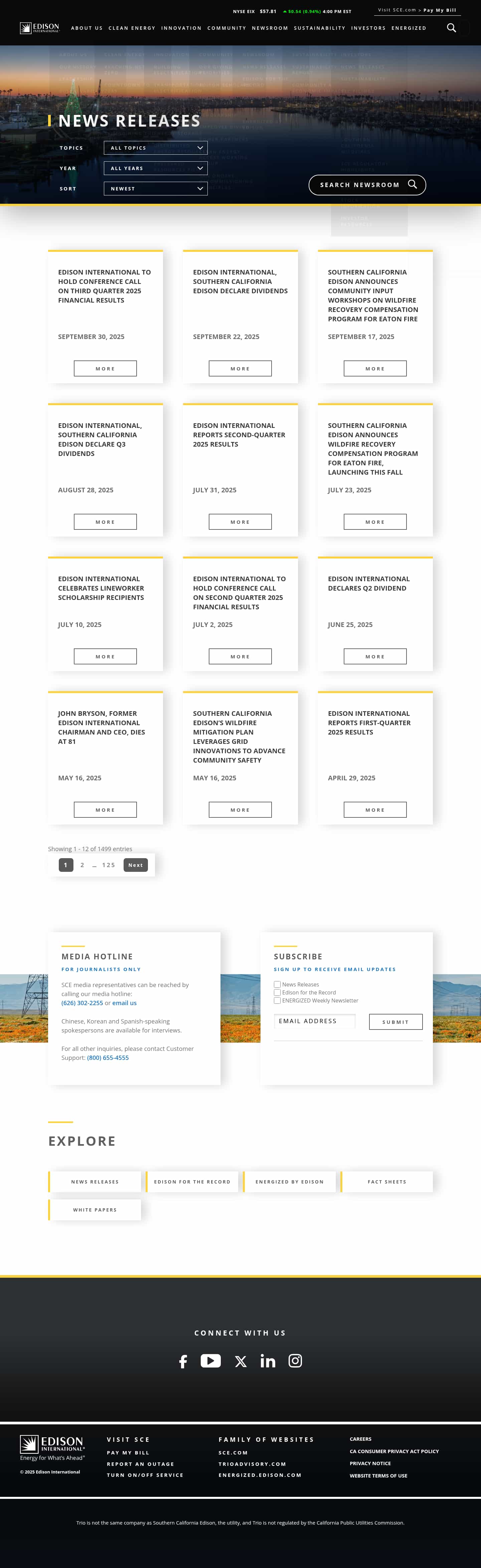 Latest website image capture