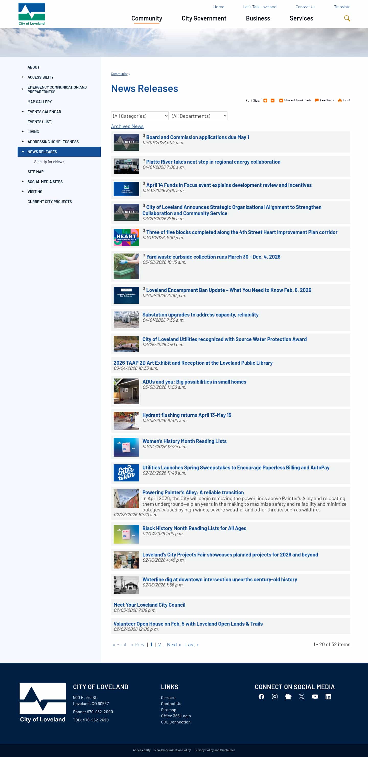 Latest website image capture