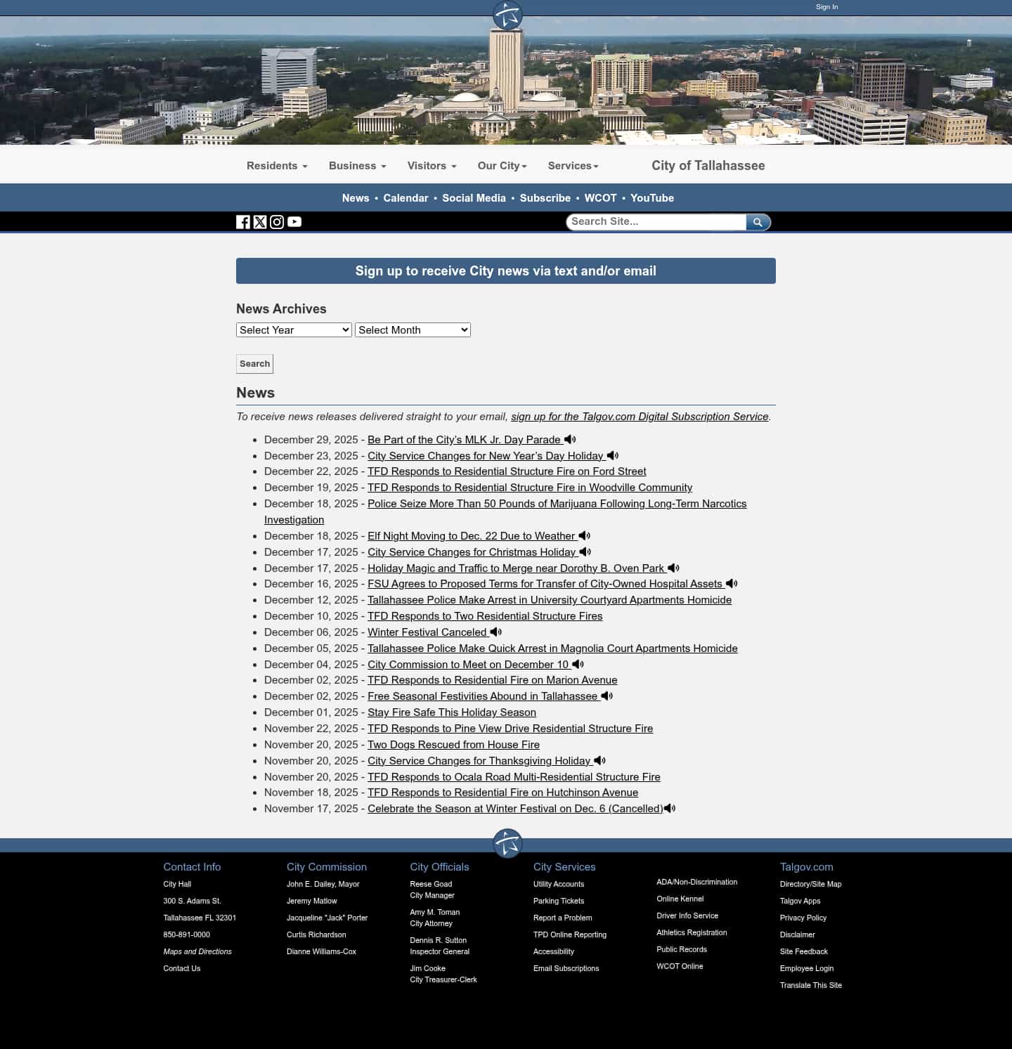 Latest website image capture