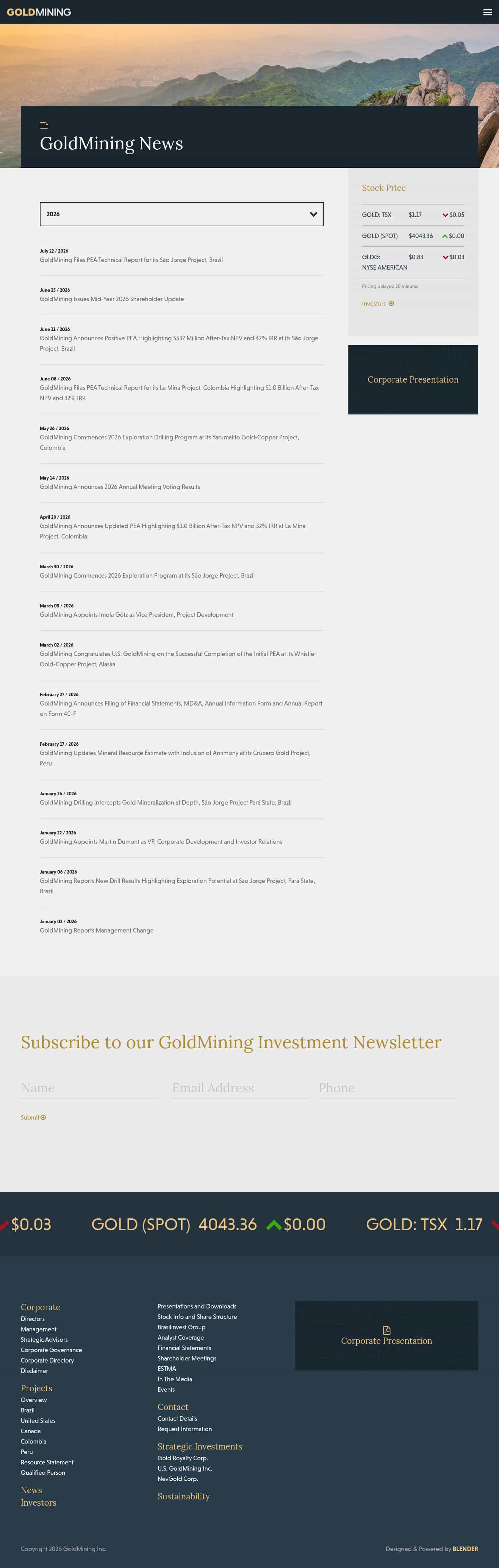 Latest website image capture