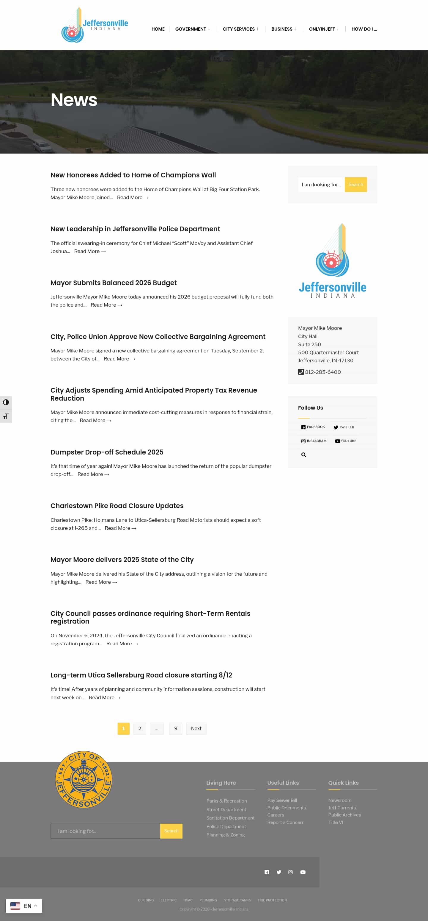 Latest website image capture